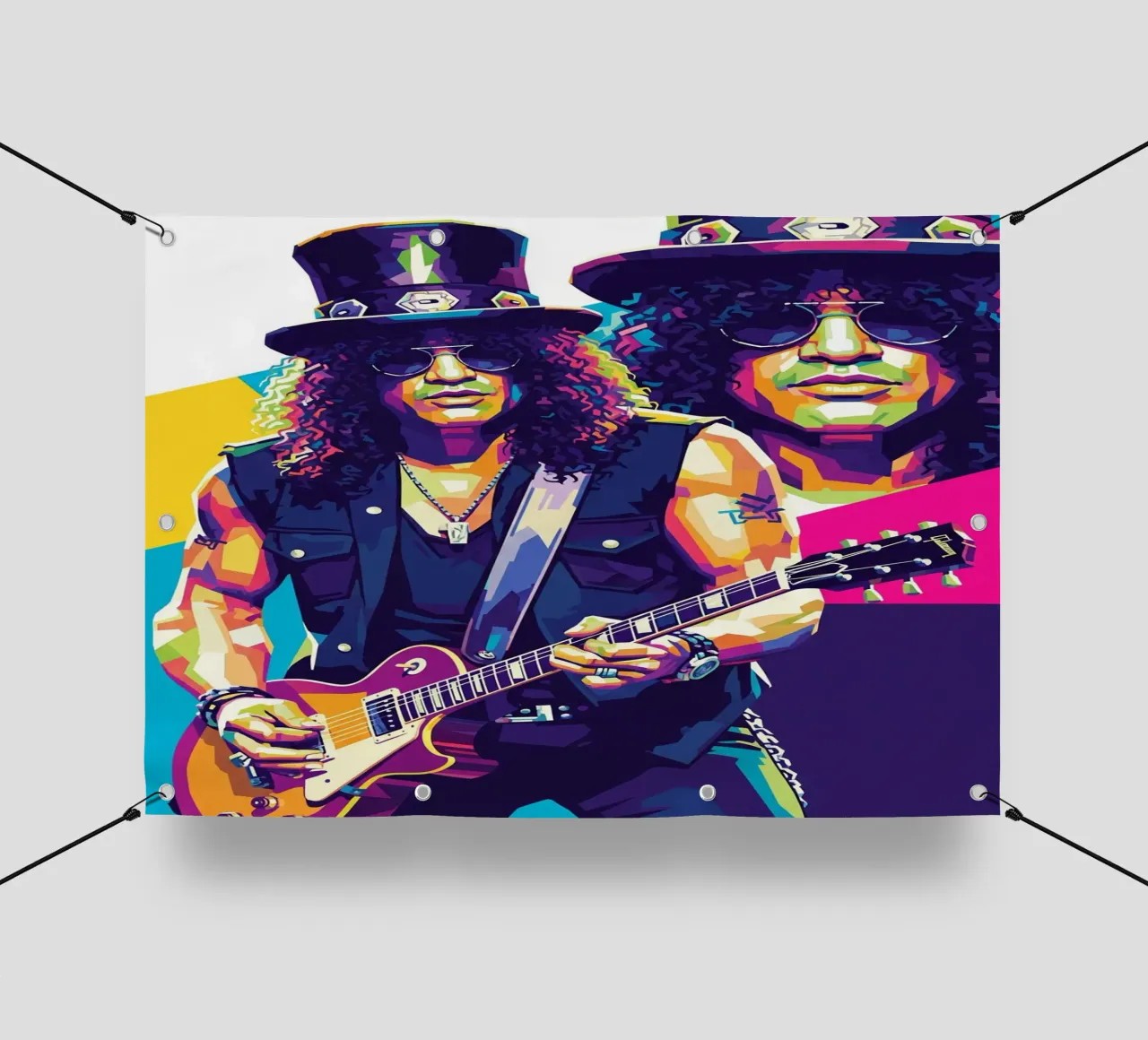 Slash - WPAP art style (3) telo in pvc da Hantamrata