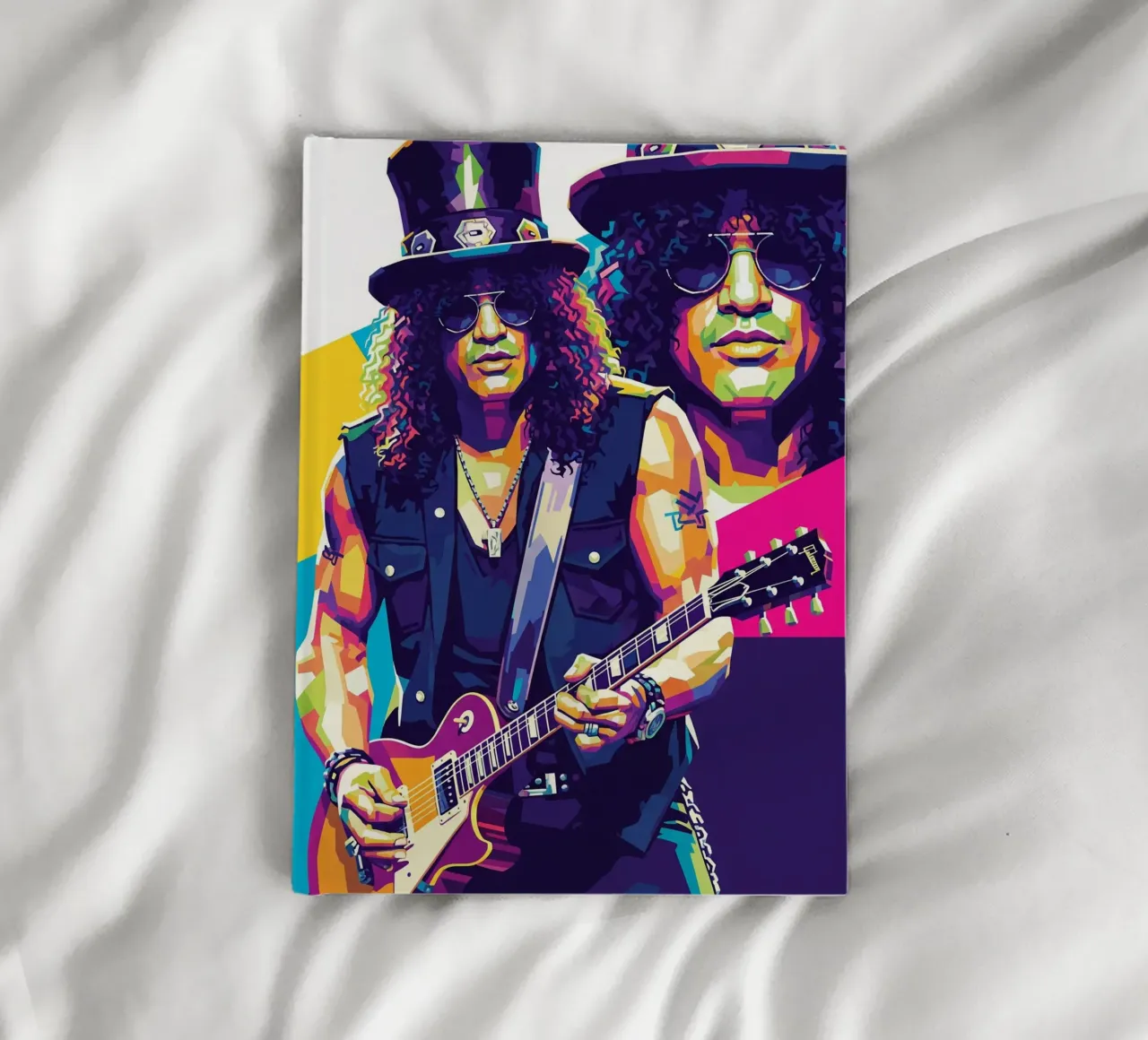 Slash - WPAP art style (3) notebook by Hantamrata