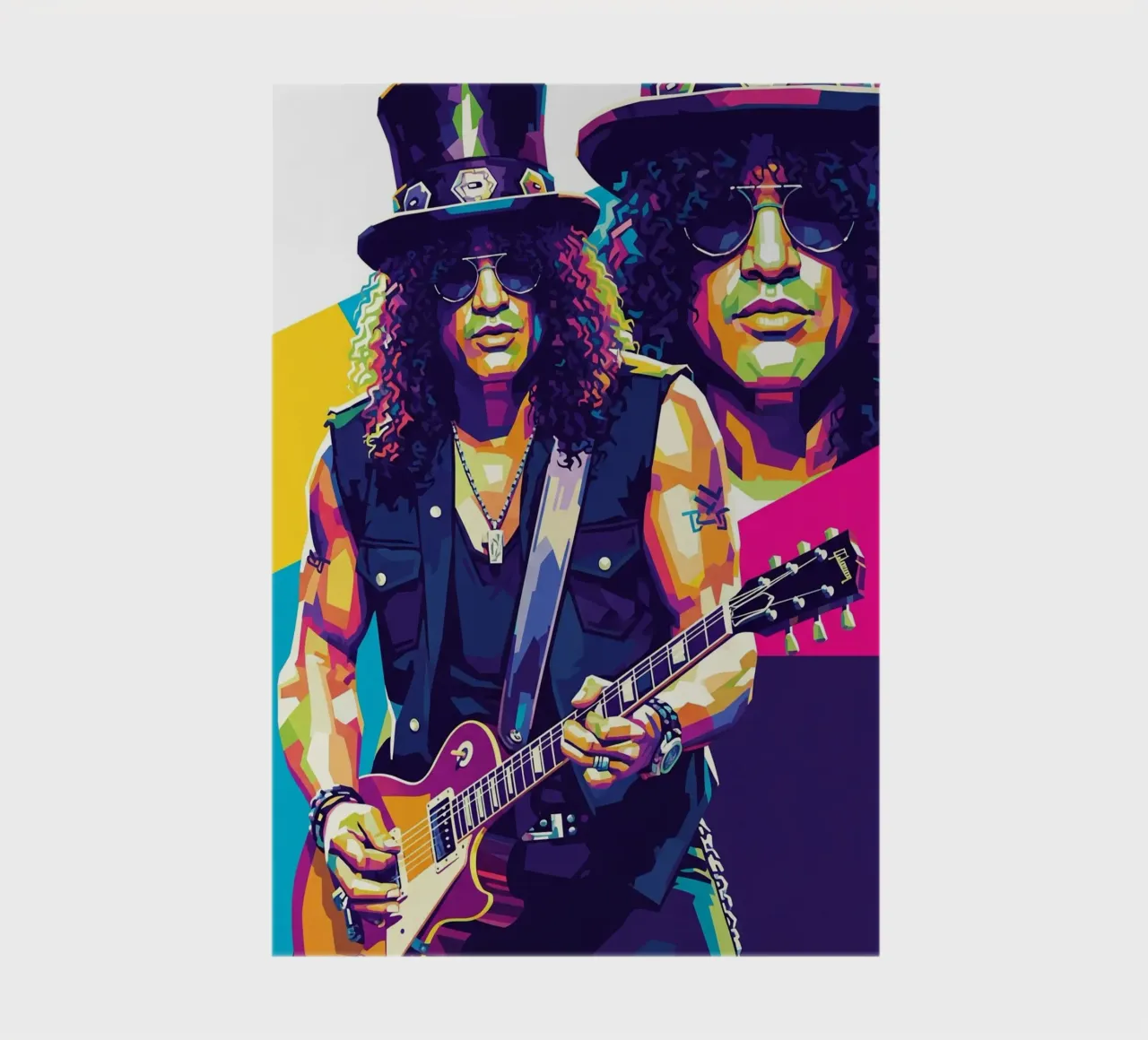 Slash - WPAP art style (3) notebook by Hantamrata