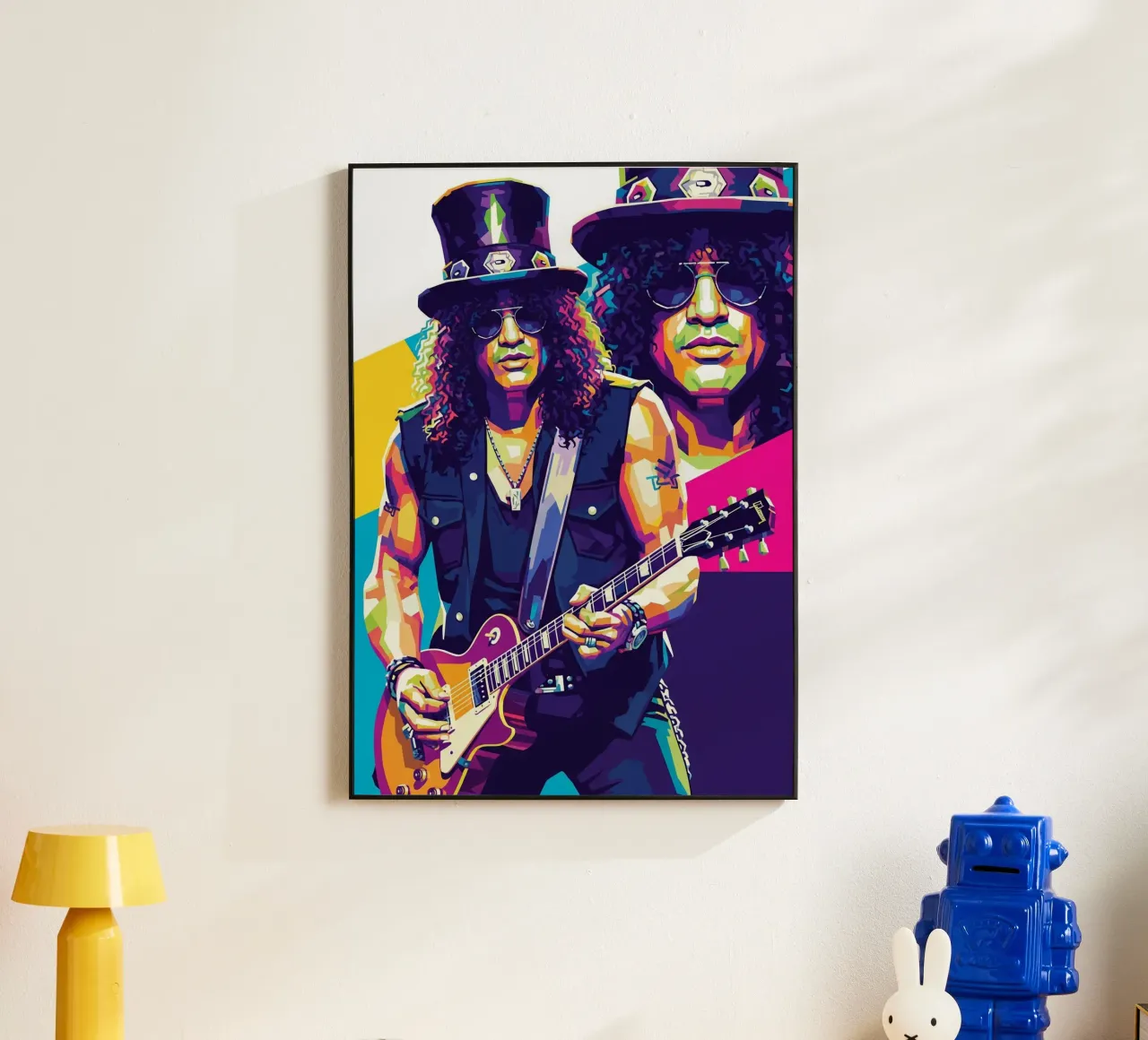 Slash - WPAP art style (3) alluminio dibond da Hantamrata