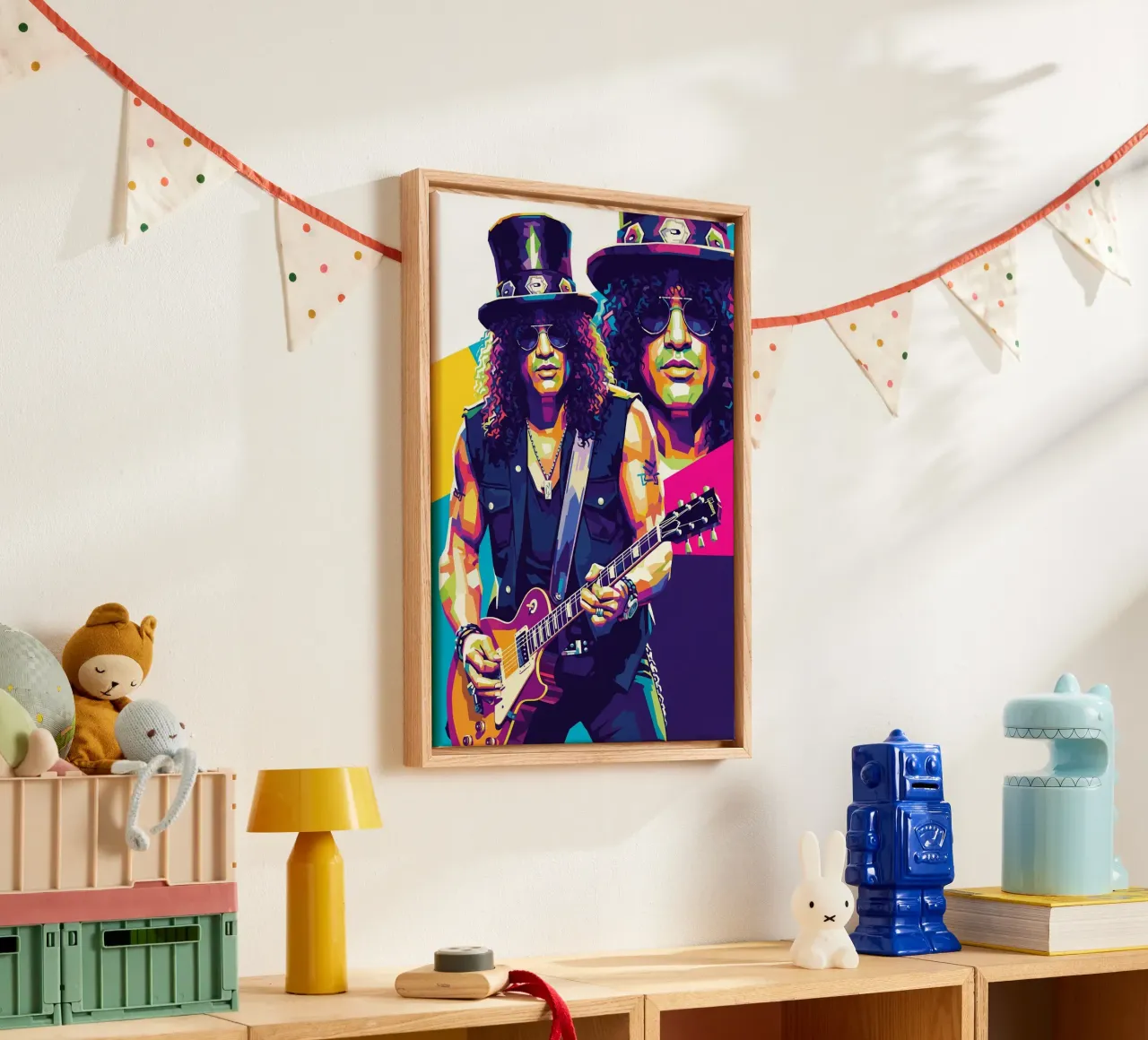 Slash - WPAP art style (3) tela da Hantamrata