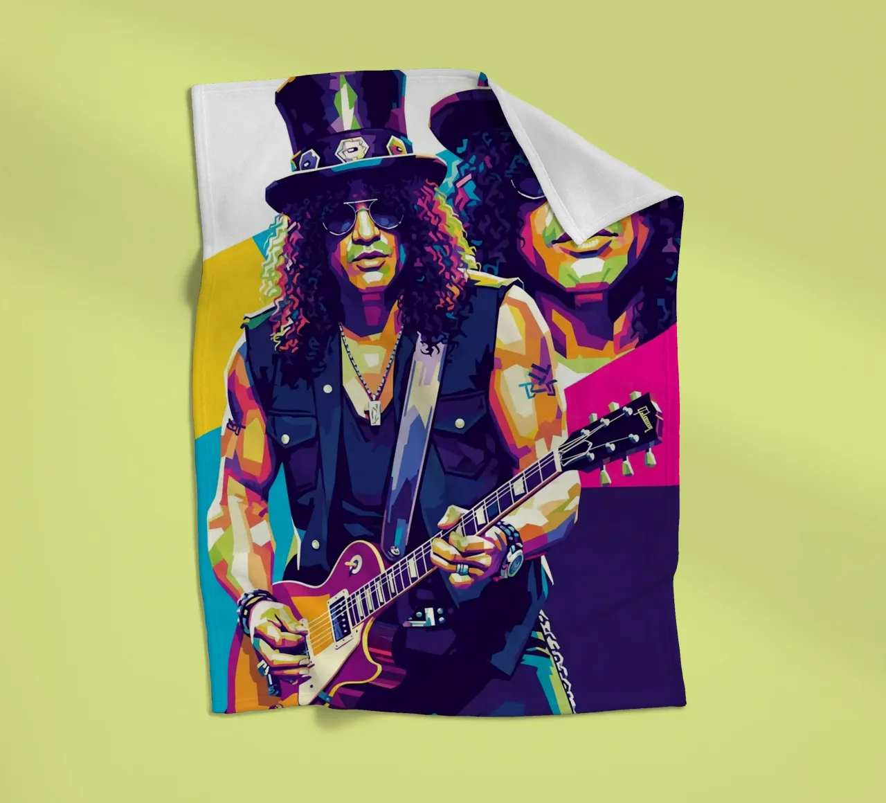 Slash - WPAP art style (3) coperta in pile da Hantamrata