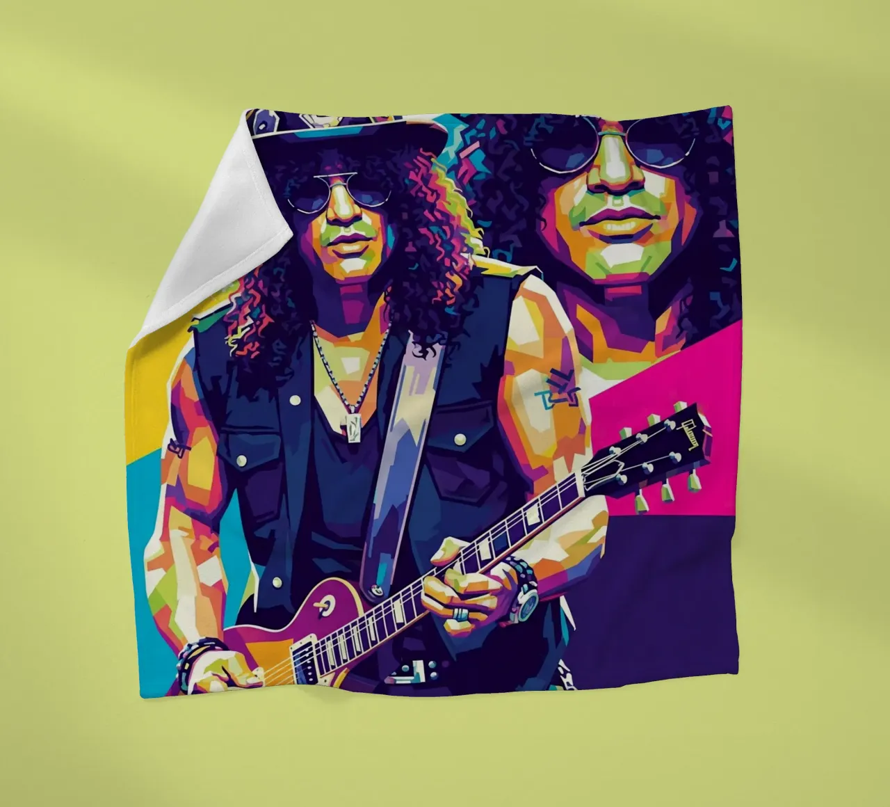 Slash - WPAP art style (3) coperta in pile da Hantamrata