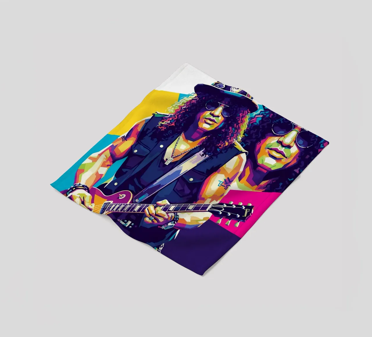 Slash - WPAP art style (3) coperta in pile da Hantamrata