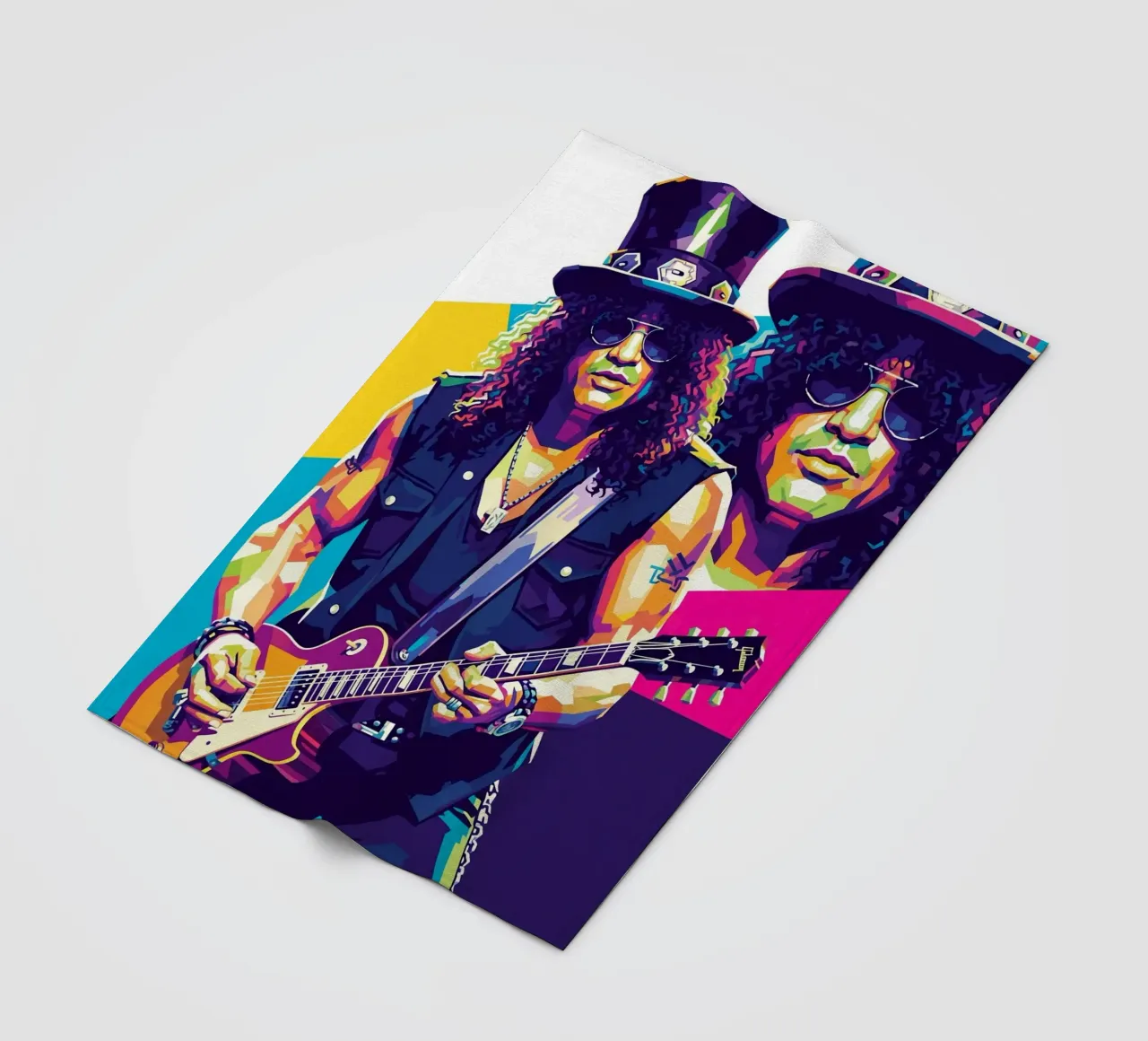 Slash - WPAP art style (3) coperta in pile da Hantamrata