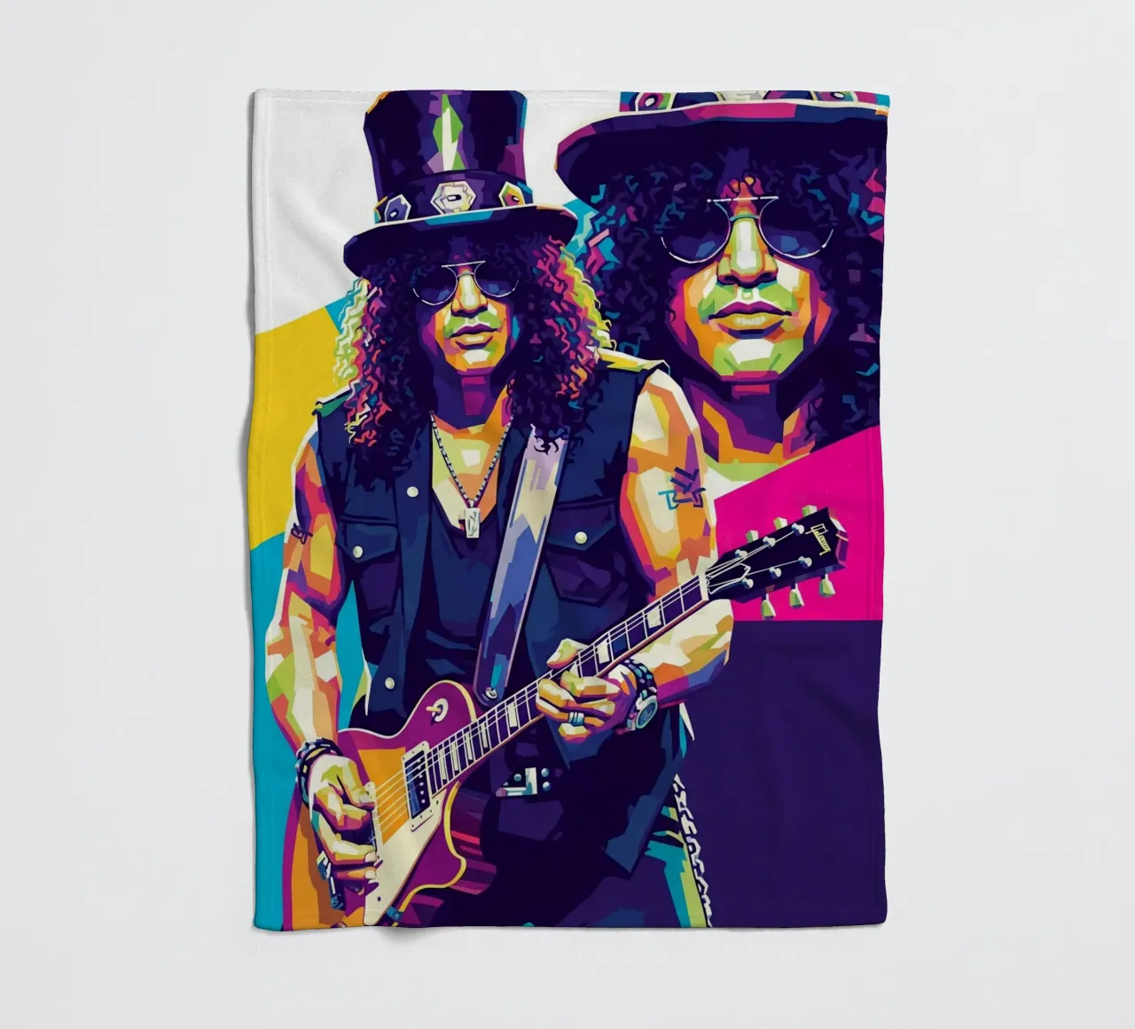 Slash - WPAP art style (3) coperta in pile da Hantamrata