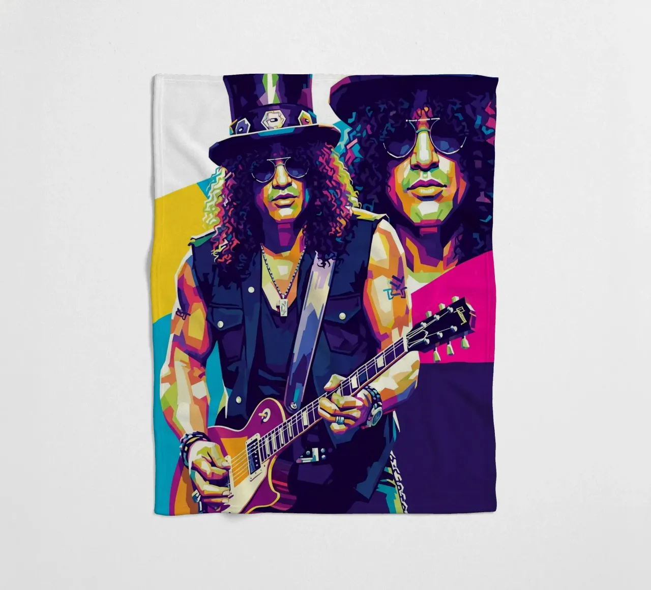 Slash - WPAP art style (3) coperta in pile da Hantamrata