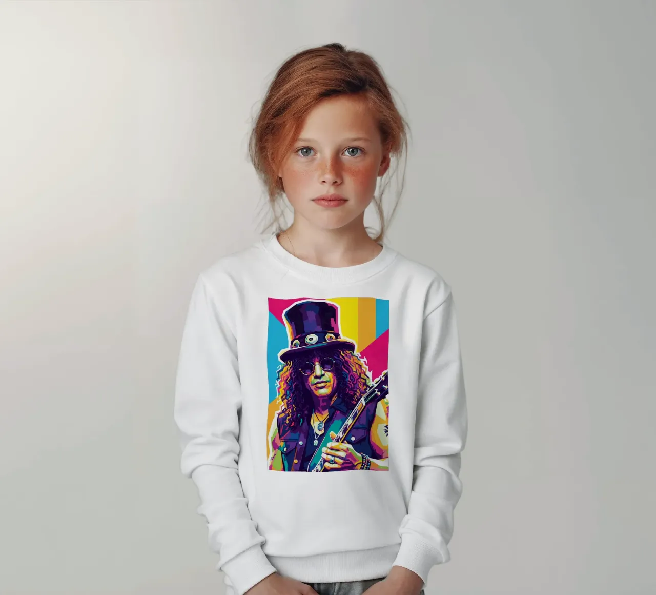 Slash - WPAP art style (4) sudadera para niño de Hantamrata