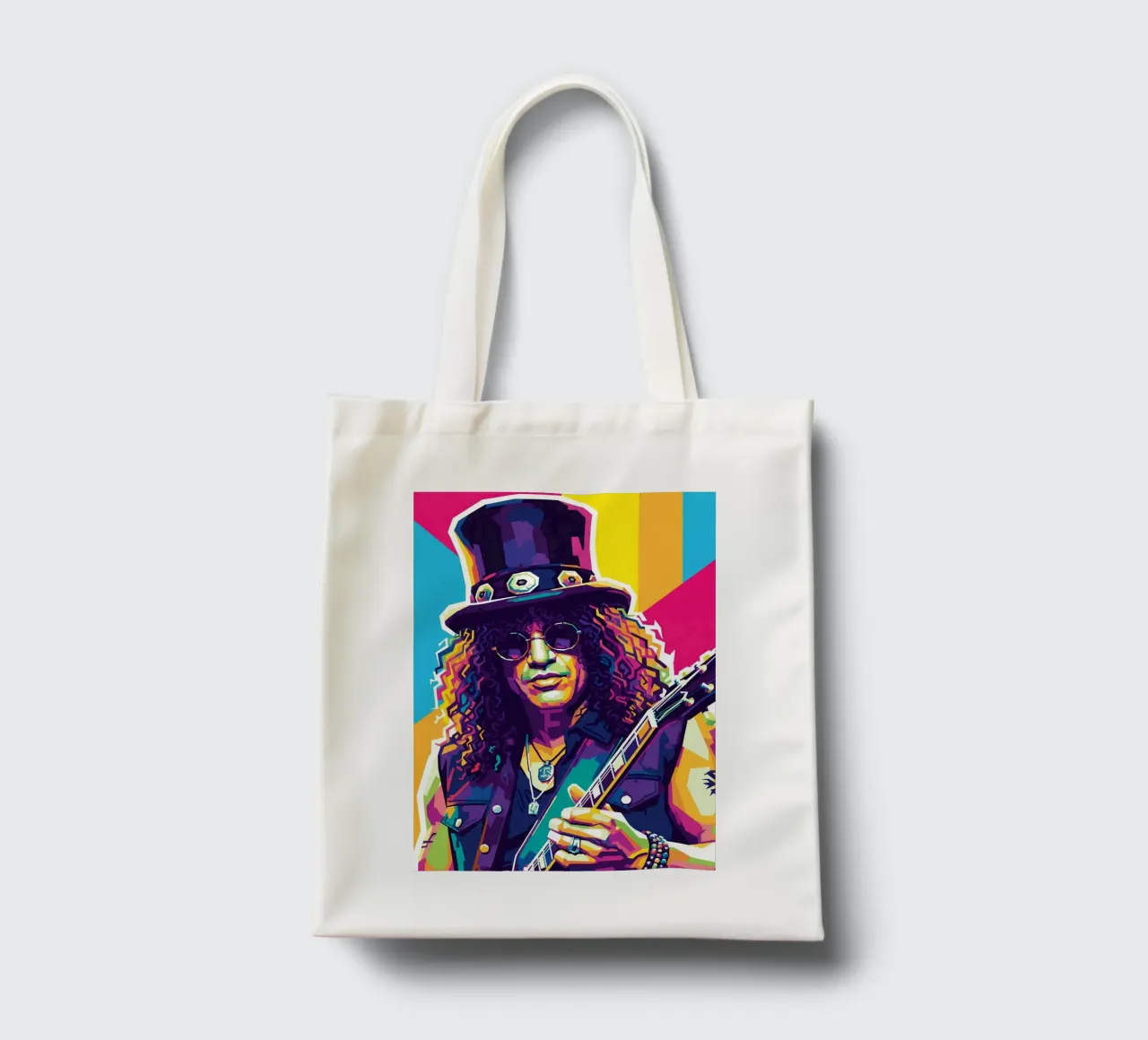 Slash - WPAP art style (4) borsa in juta da Hantamrata