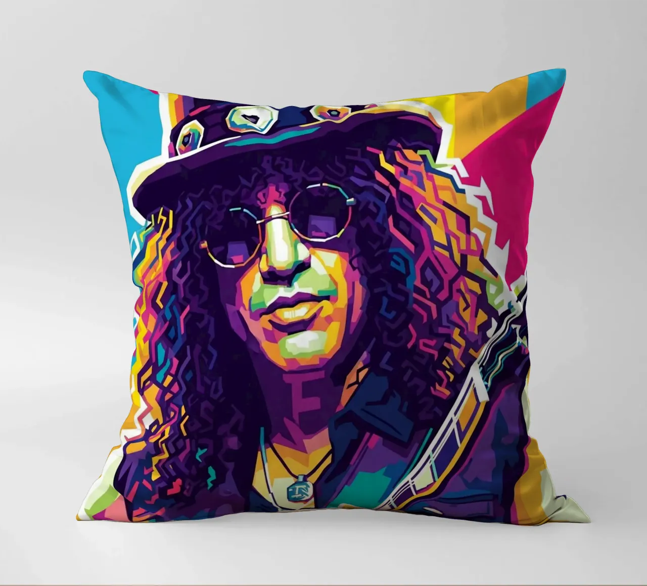 Slash - WPAP art style (4) cuscino da Hantamrata