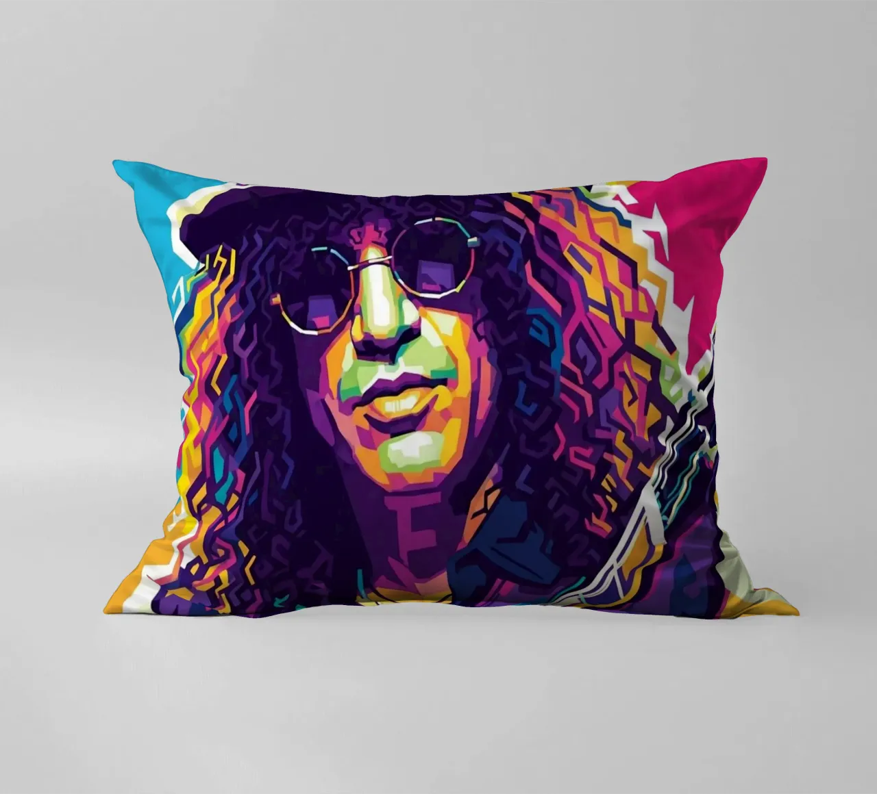 Slash - WPAP art style (4) cuscino da Hantamrata