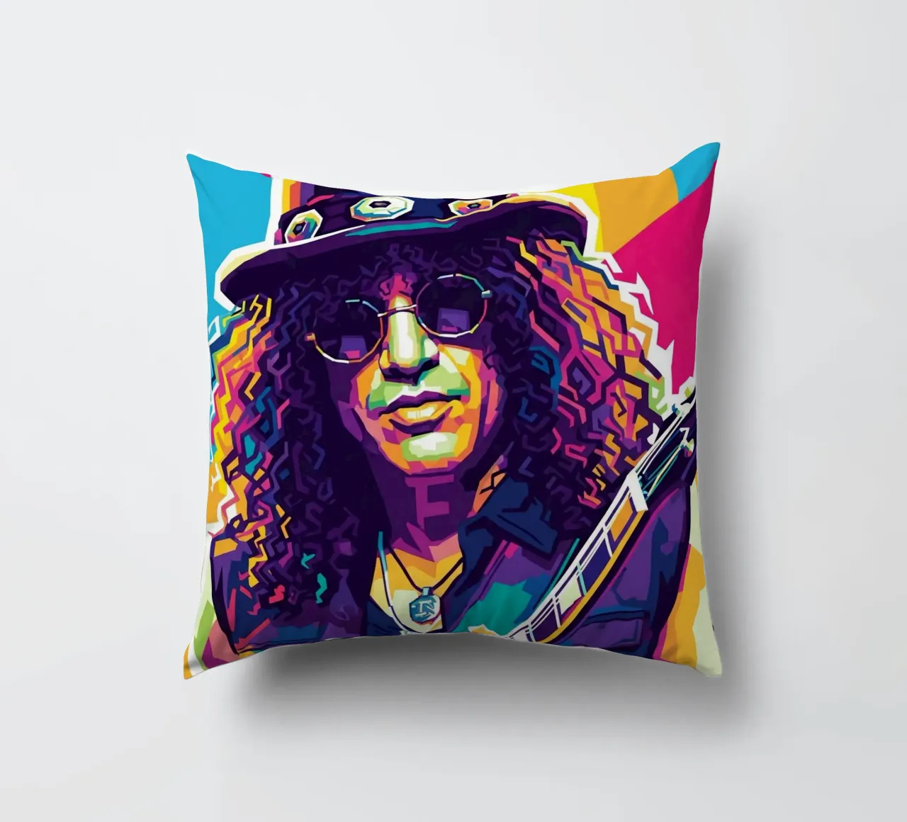 Slash - WPAP art style (4) cuscino da Hantamrata