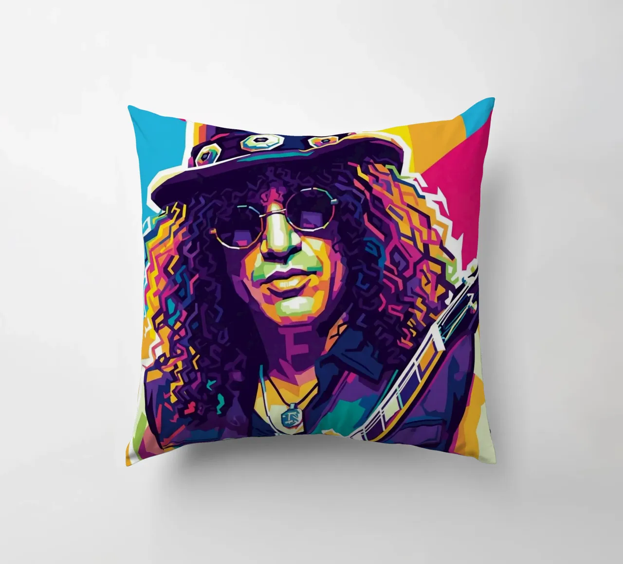 Slash - WPAP art style (4) cuscino da Hantamrata
