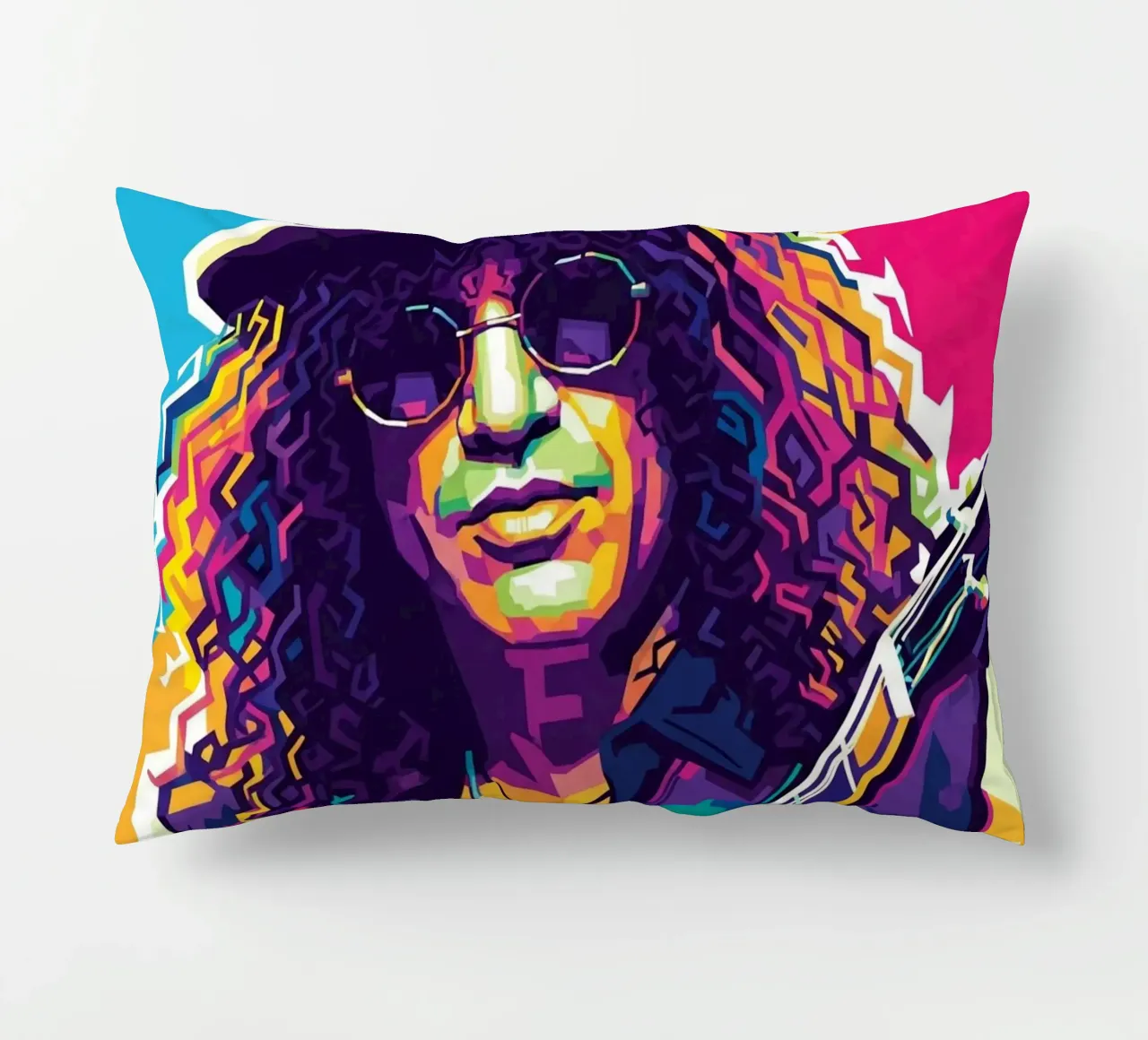 Slash - WPAP art style (4) cuscino da Hantamrata