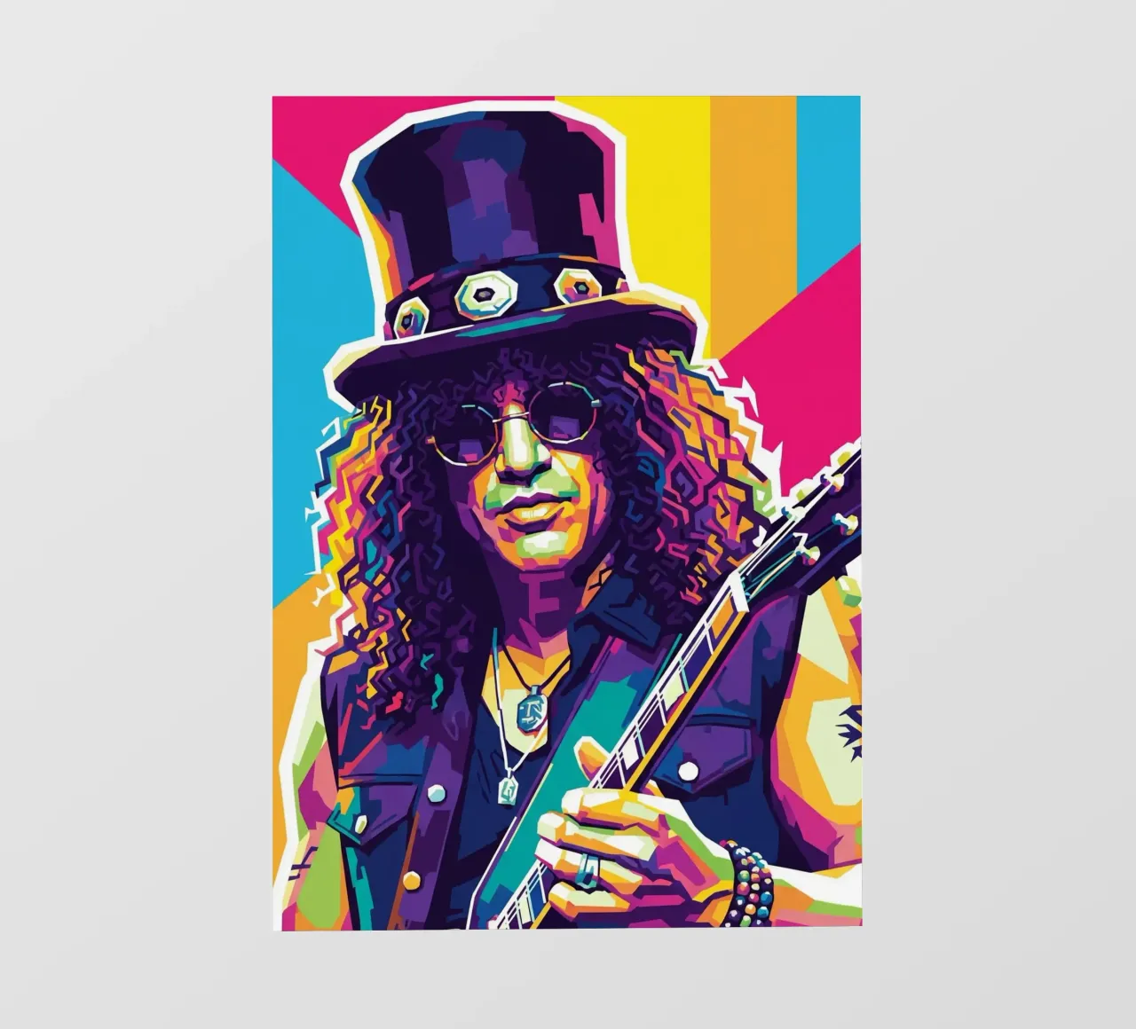Slash - WPAP art style (4) pellicola backlit da Hantamrata