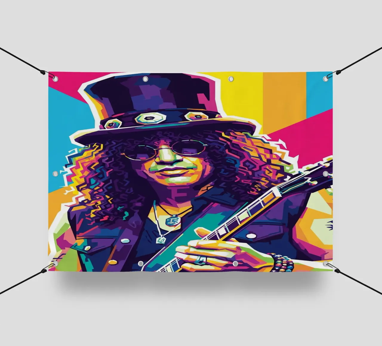 Slash - WPAP art style (4) telo in pvc da Hantamrata