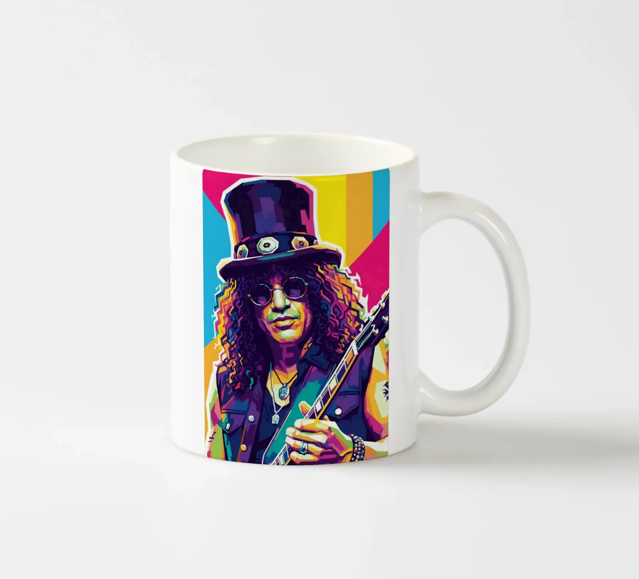 Slash - WPAP art style (4) keramische mok van Hantamrata
