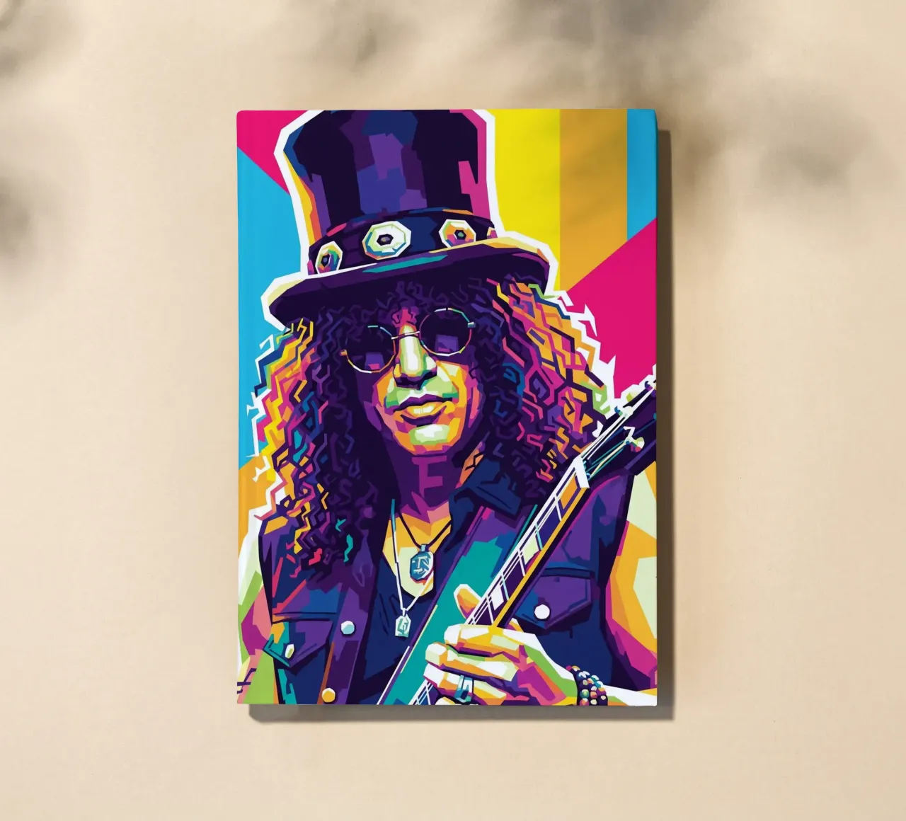 Slash - WPAP art style (4) notebook by Hantamrata
