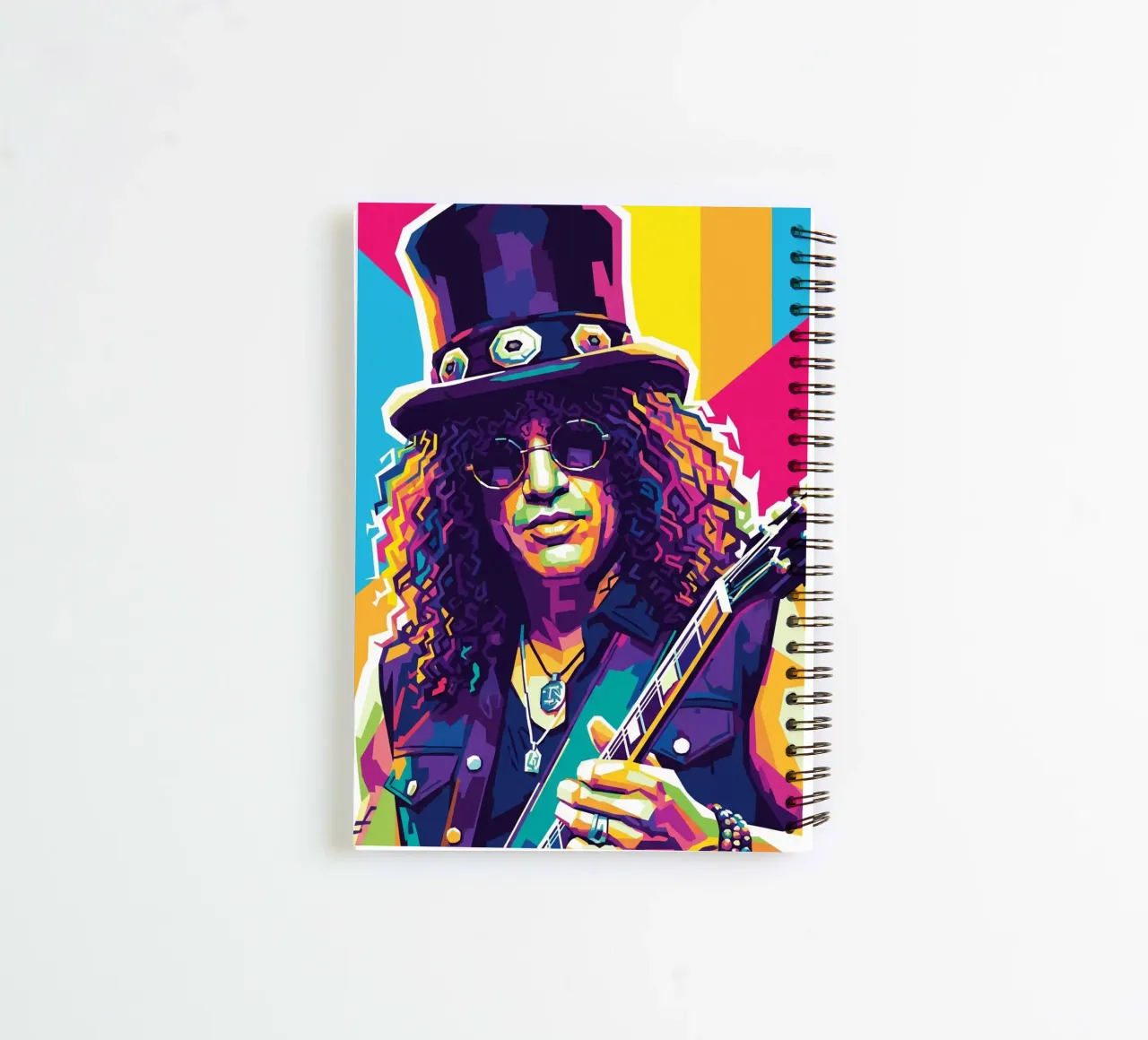 Slash - WPAP art style (4) cuaderno de espiral de Hantamrata