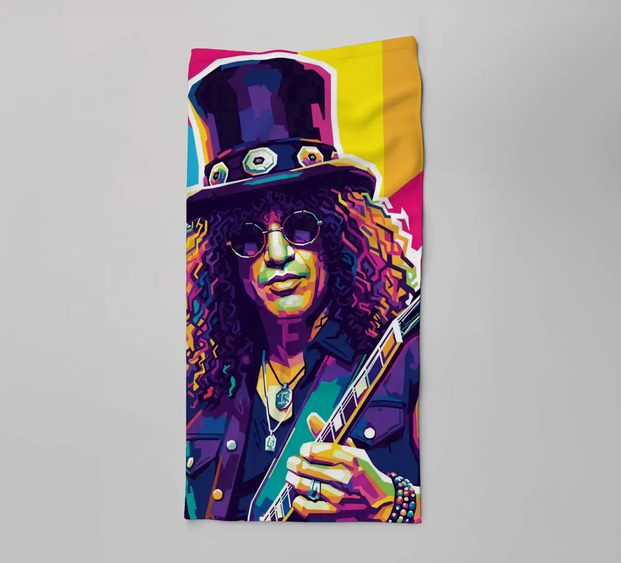 Slash - WPAP art style (4) towel by Hantamrata