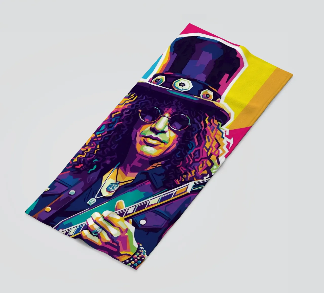 Slash - WPAP art style (4) strandhanddoek van Hantamrata