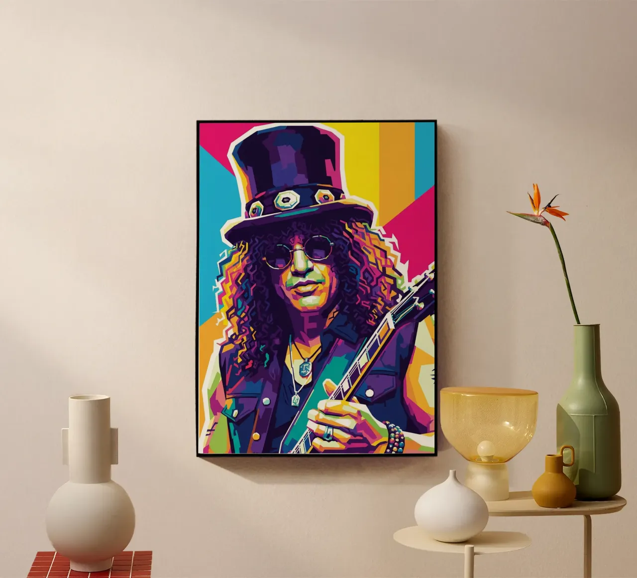 Slash - WPAP art style (4) plexiglass da Hantamrata