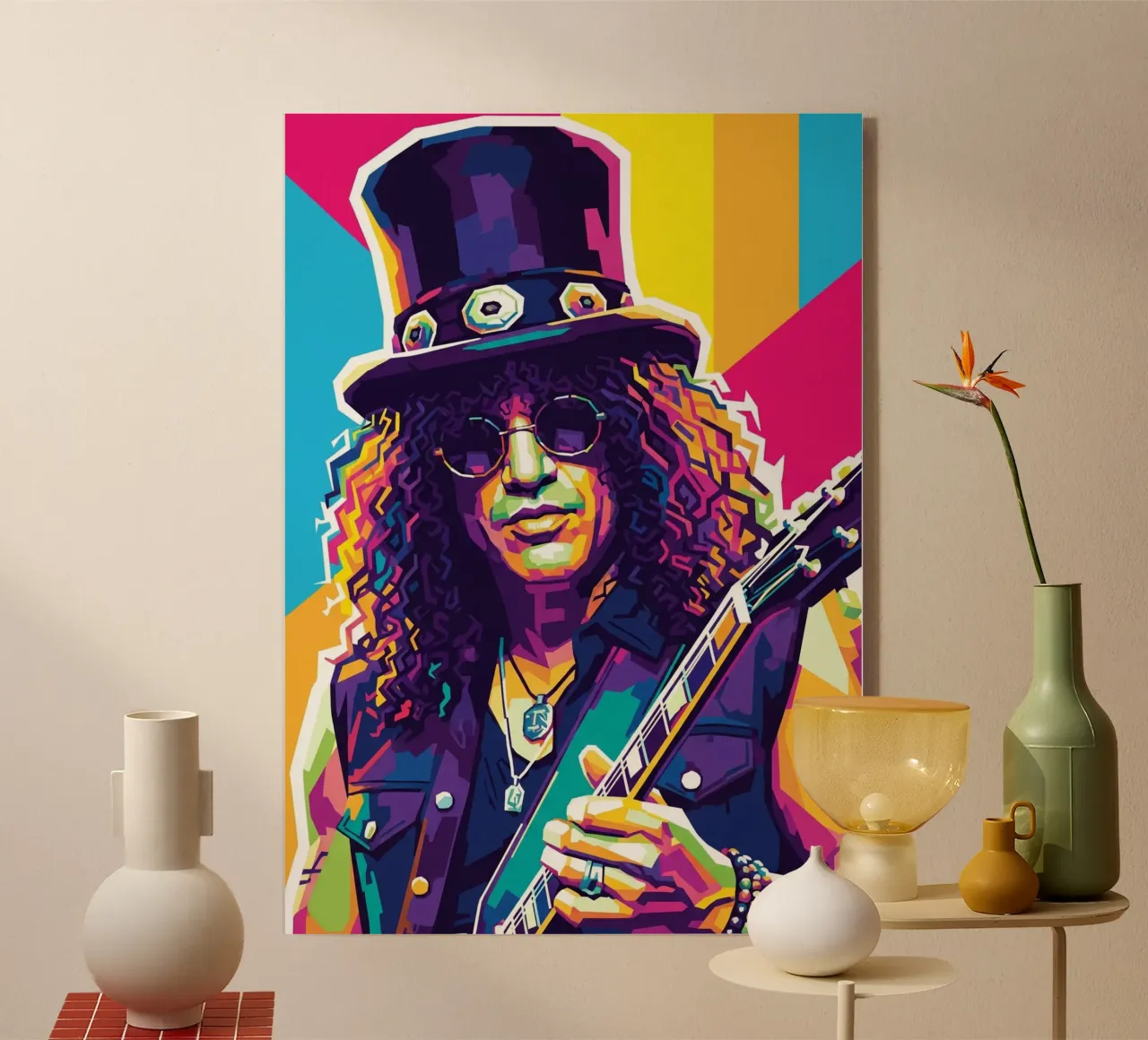Slash - WPAP art style (4) plexiglass da Hantamrata