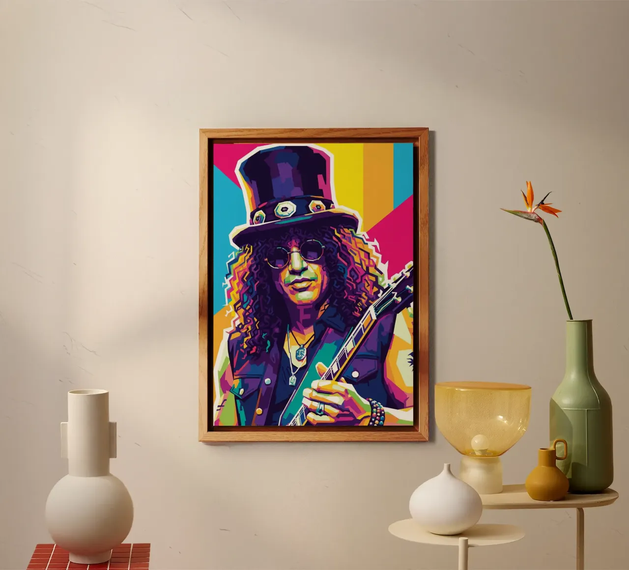 Slash - WPAP art style (4) alluminio dibond da Hantamrata
