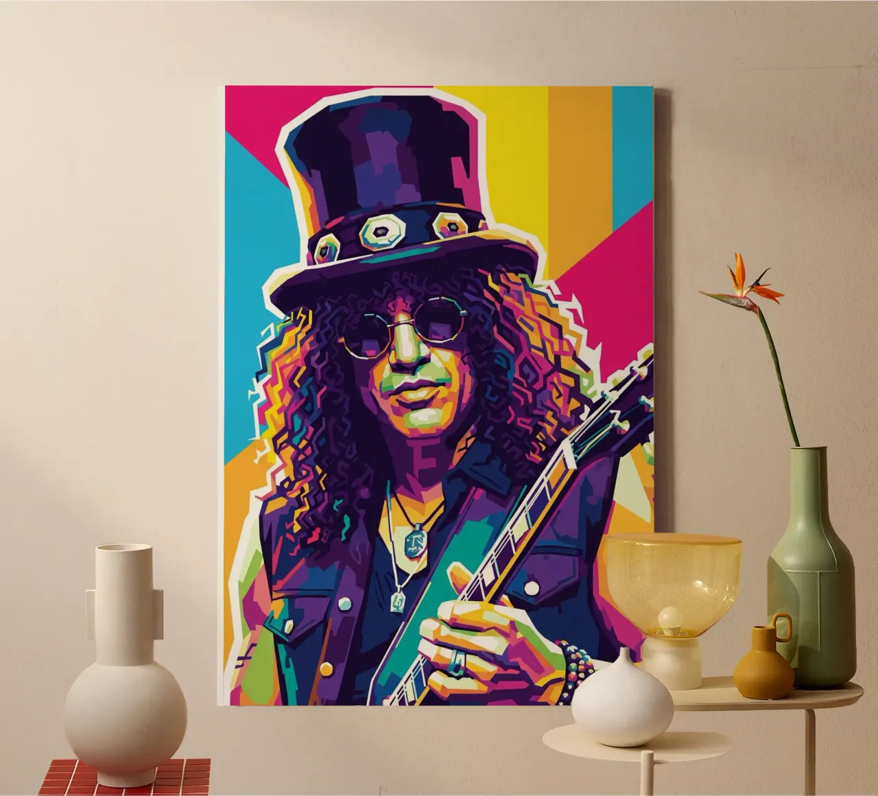 Slash - WPAP art style (4) canvas van Hantamrata