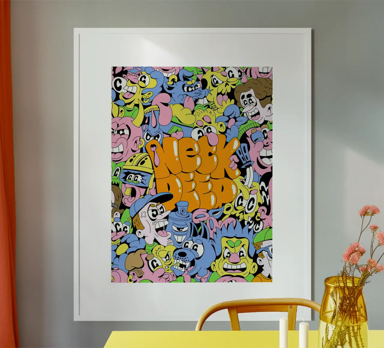 Neck Deep poster da Musadad Shop
