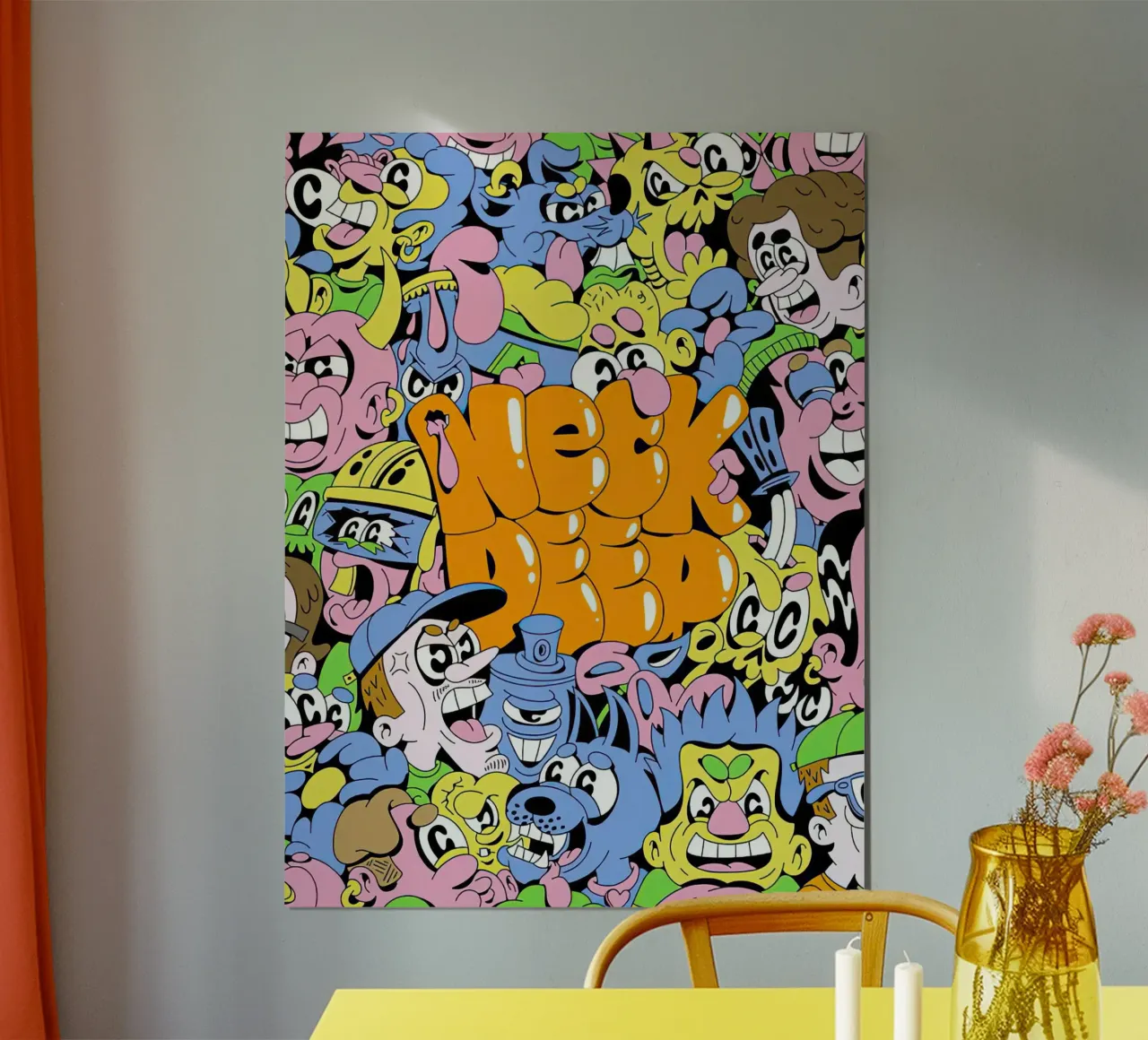 Neck Deep poster da Musadad Shop