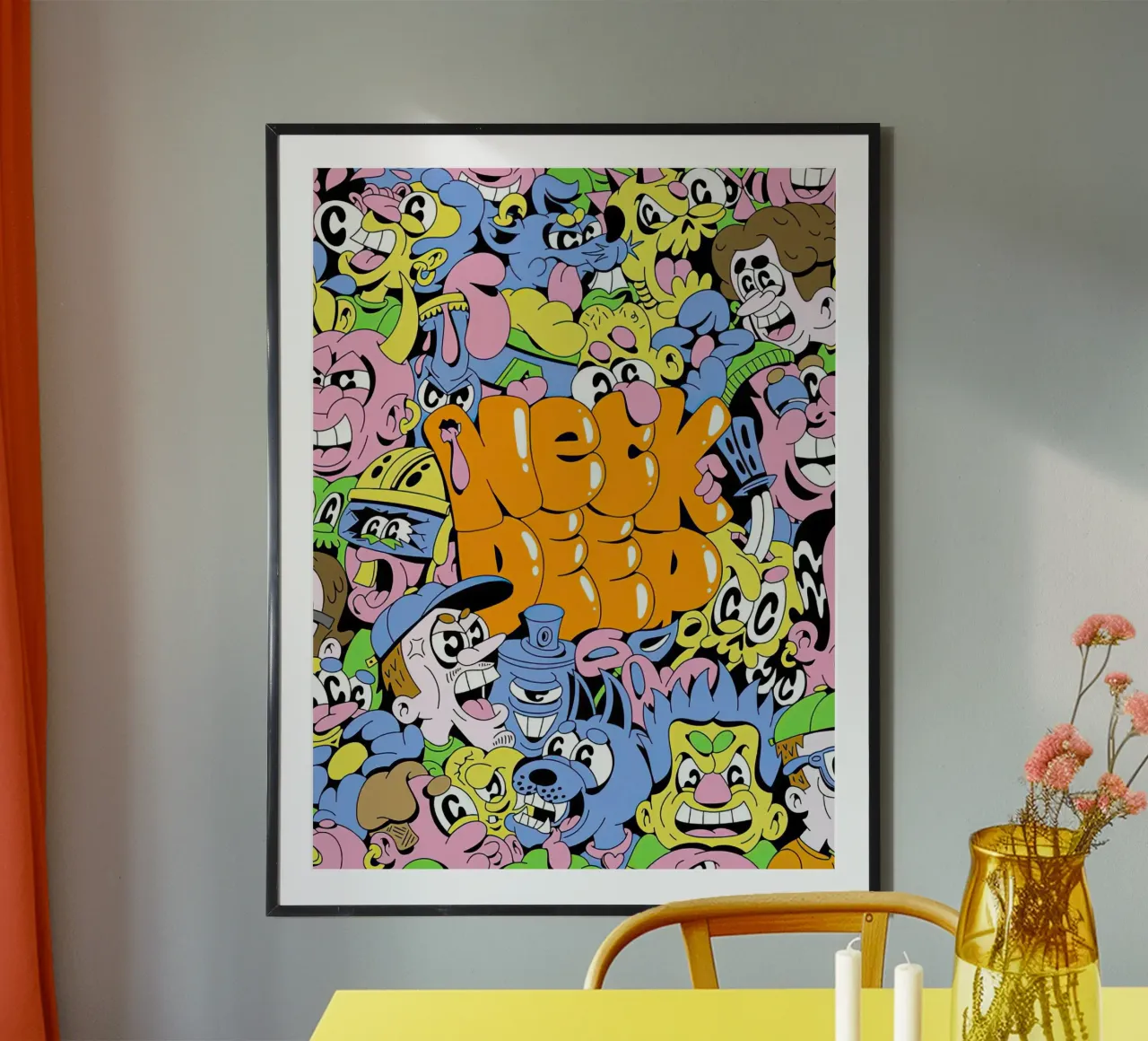 Neck Deep poster da Musadad Shop
