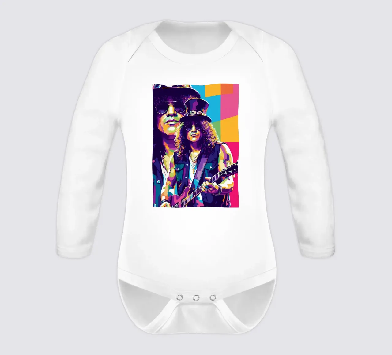Slash - WPAP art style (5) body neonato maniche lunghe da Hantamrata