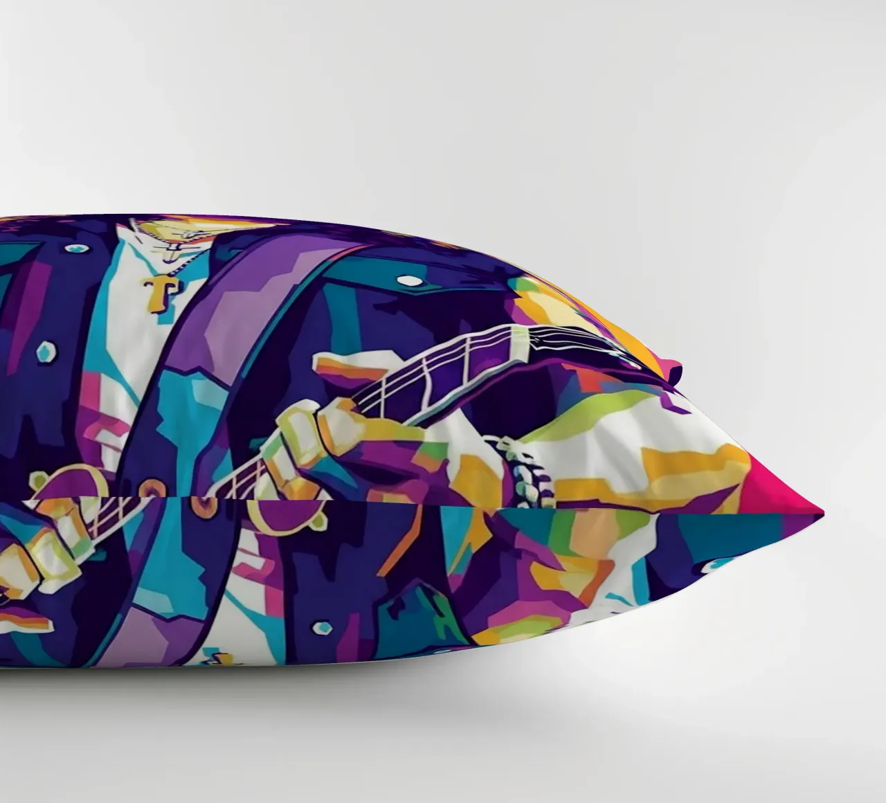 Slash - WPAP art style (5) cuscino da Hantamrata