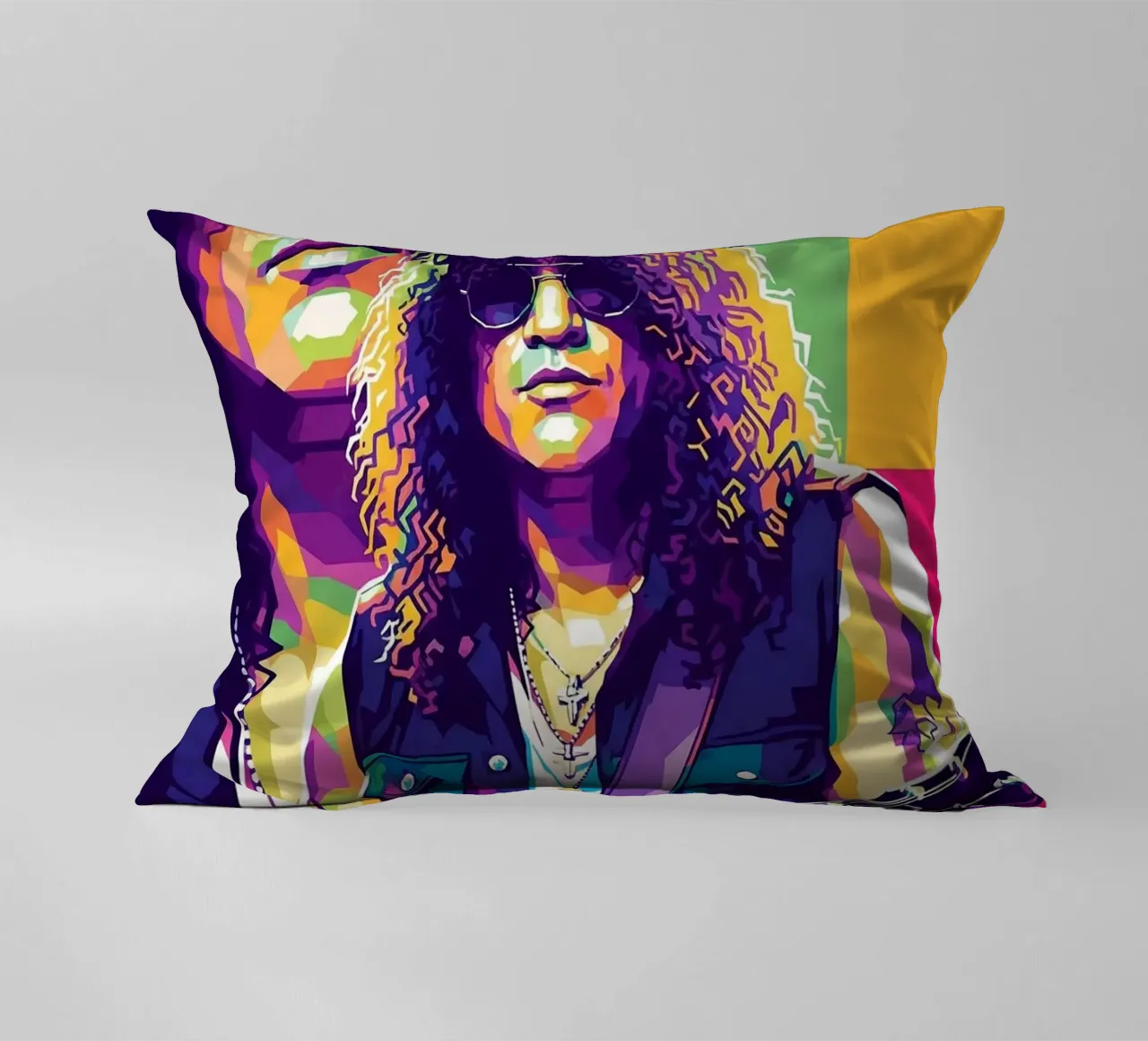 Slash - WPAP art style (5) cuscino da Hantamrata