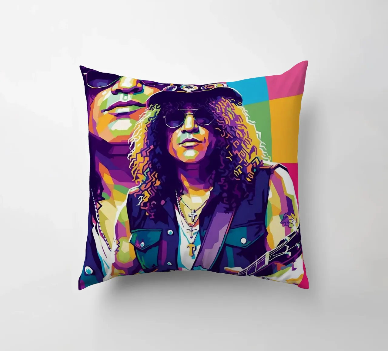 Slash - WPAP art style (5) cuscino da Hantamrata