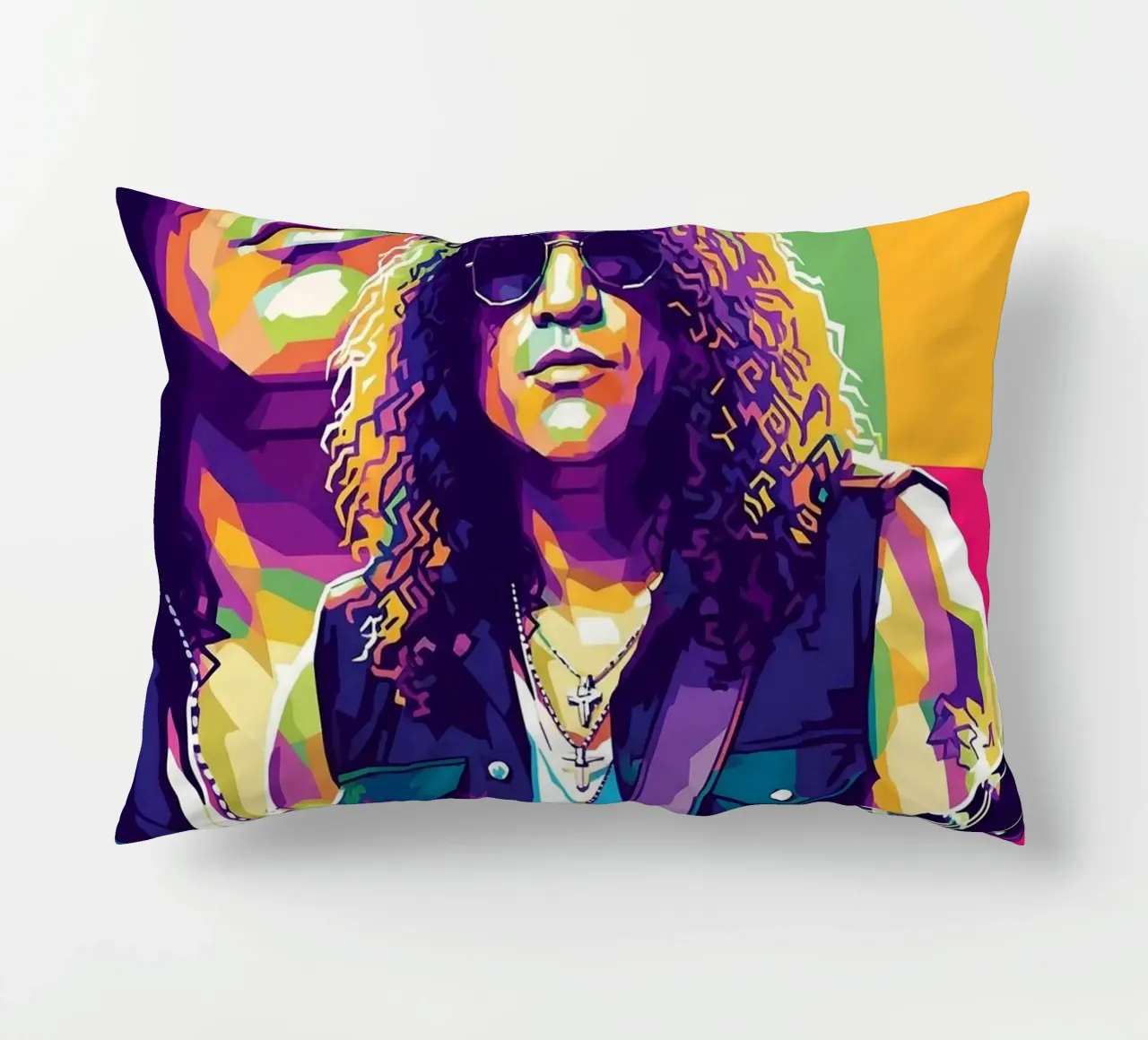 Slash - WPAP art style (5) cuscino da Hantamrata