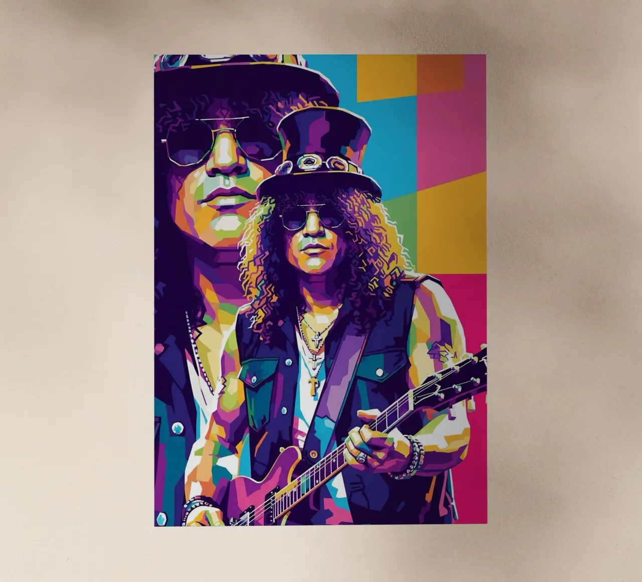 Slash - WPAP art style (5) pellicola backlit da Hantamrata