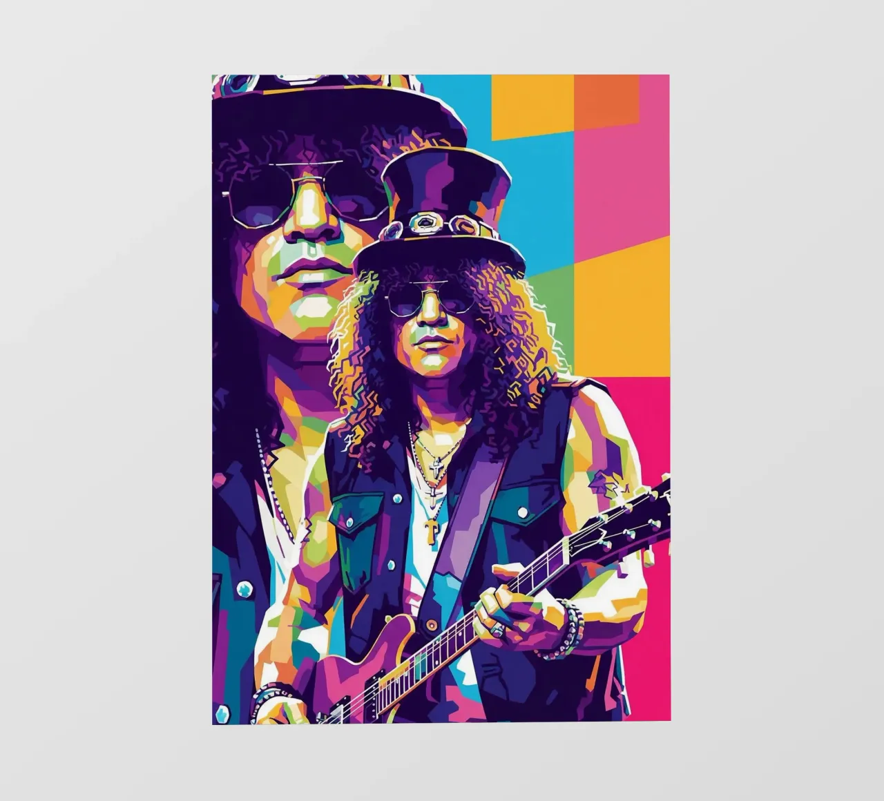 Slash - WPAP art style (5) telo in pvc da Hantamrata