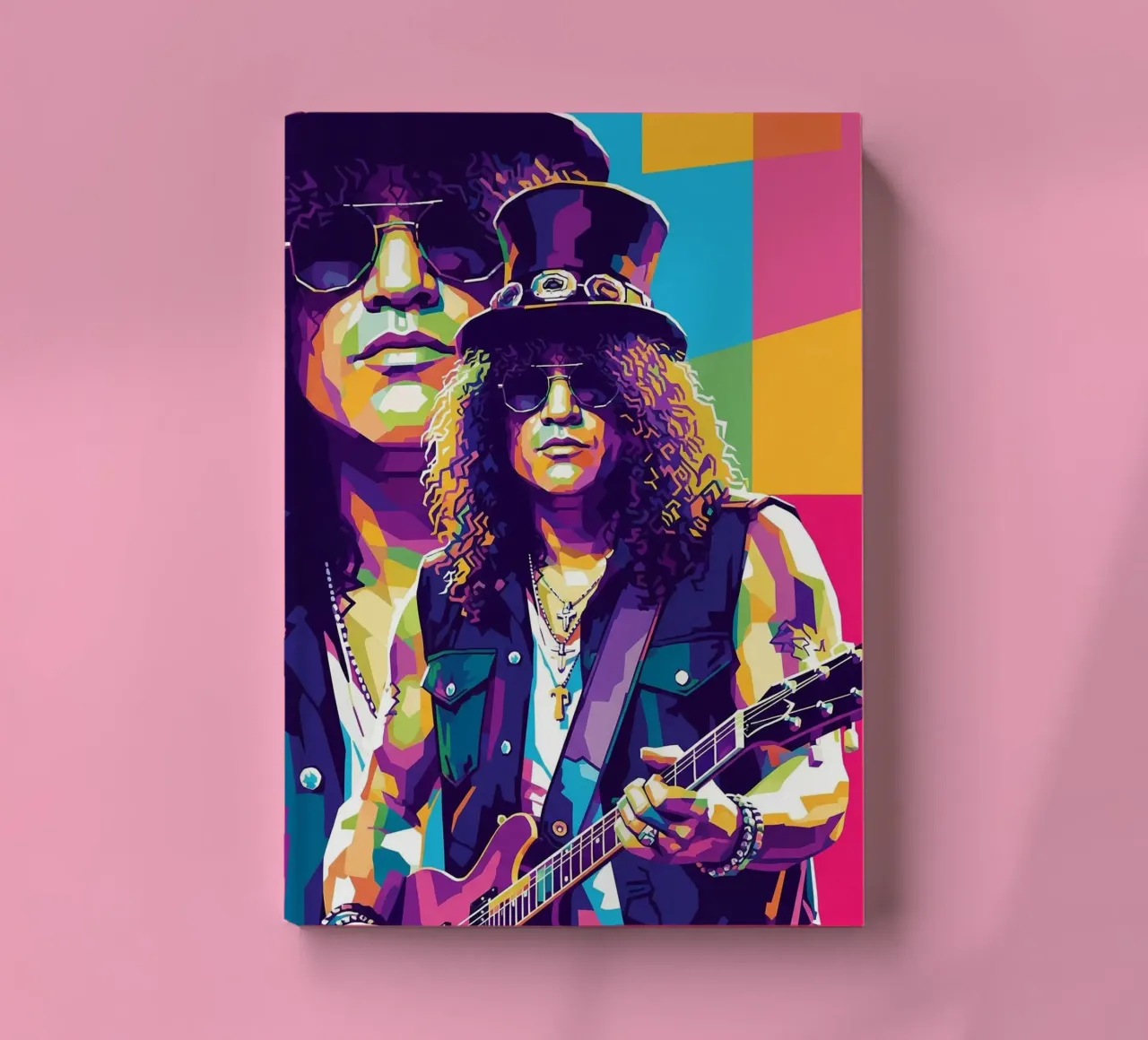 Slash - WPAP art style (5) notebook by Hantamrata