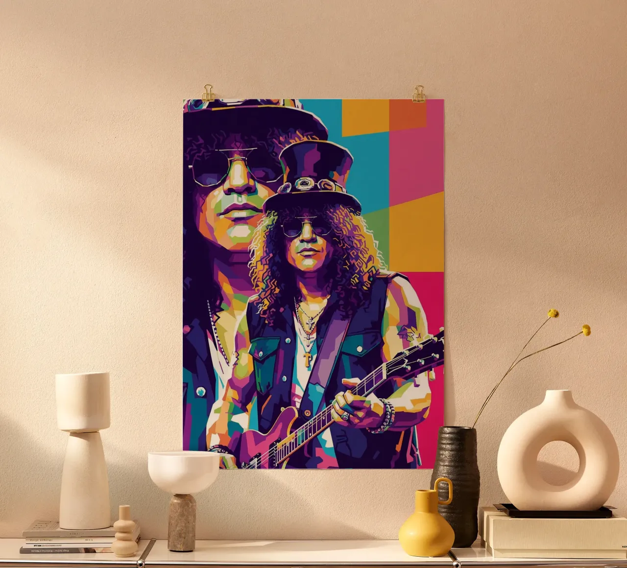 Slash - WPAP art style (5) poster de Hantamrata