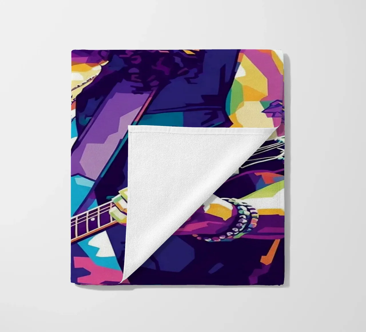 Slash - WPAP art style (5) strandhanddoek van Hantamrata