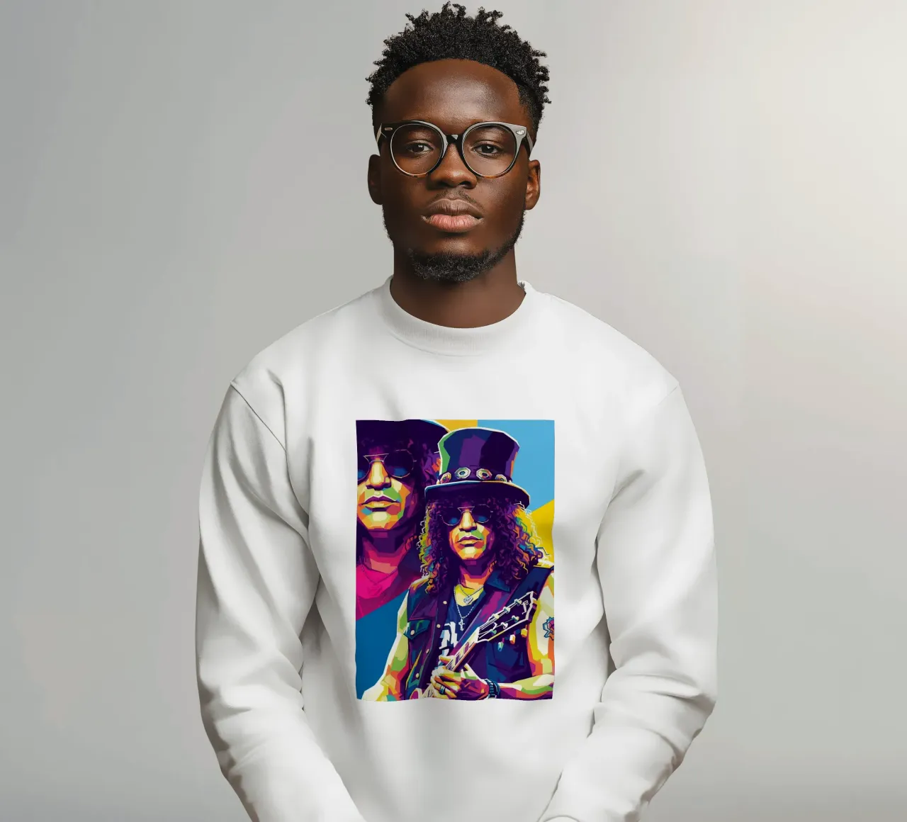 Slash - WPAP art style (6) sweatshirt by Hantamrata
