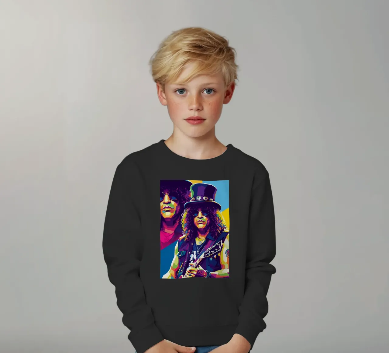 Slash - WPAP art style (6) felpa bambino da Hantamrata