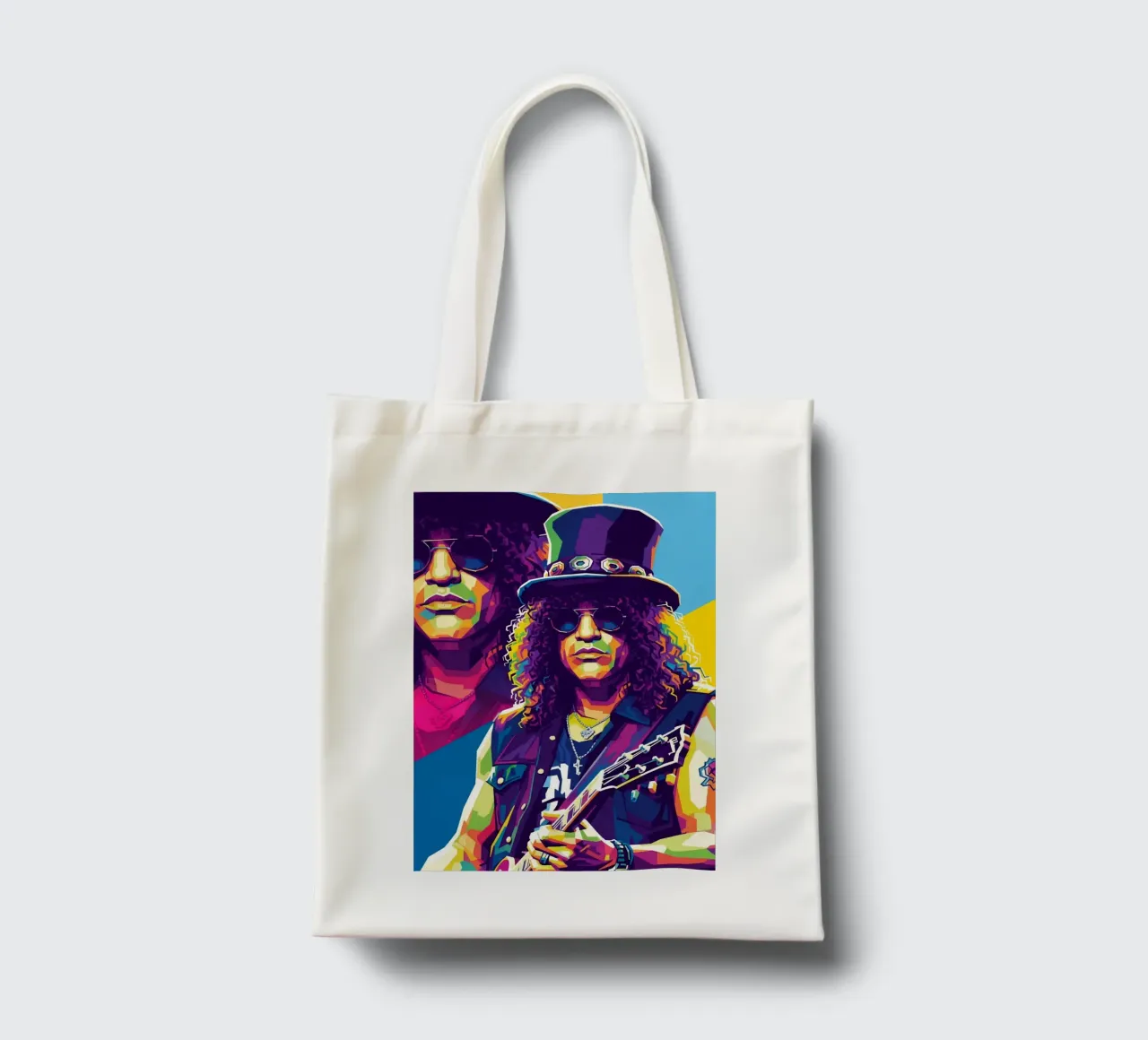 Slash - WPAP art style (6) borsa in juta da Hantamrata