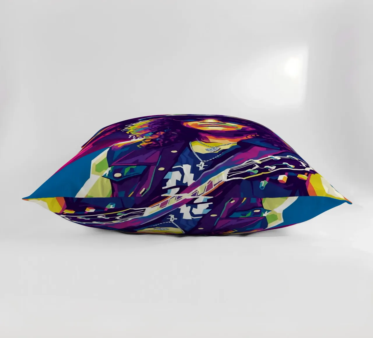Slash - WPAP art style (6) decorative cushion by Hantamrata