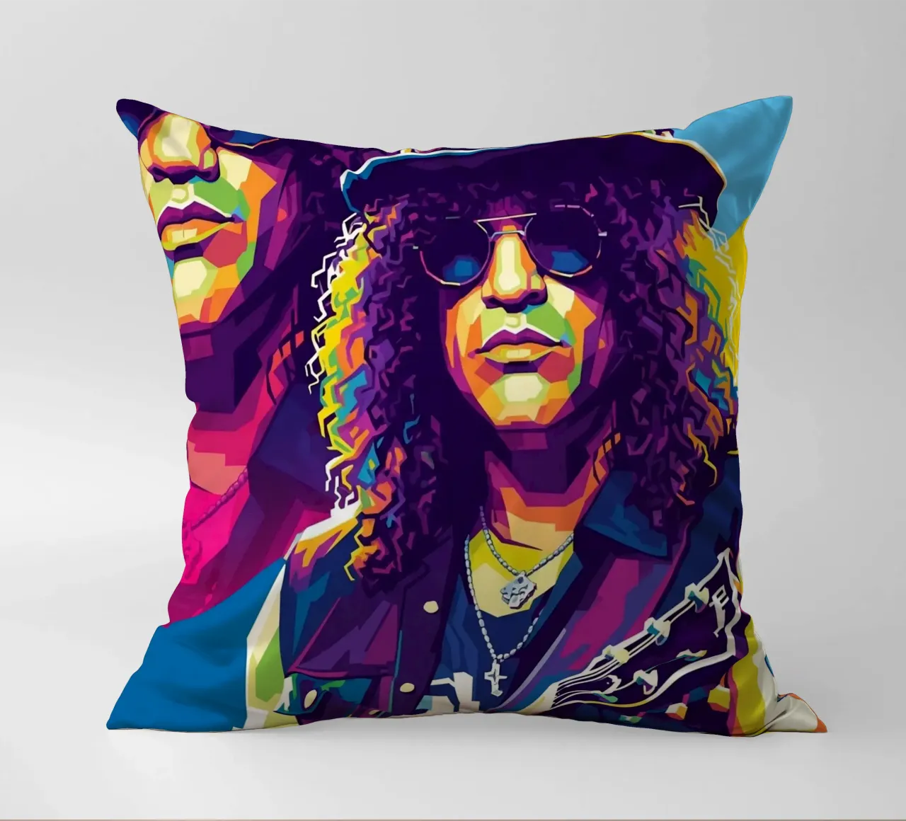 Slash - WPAP art style (6) cuscino da Hantamrata