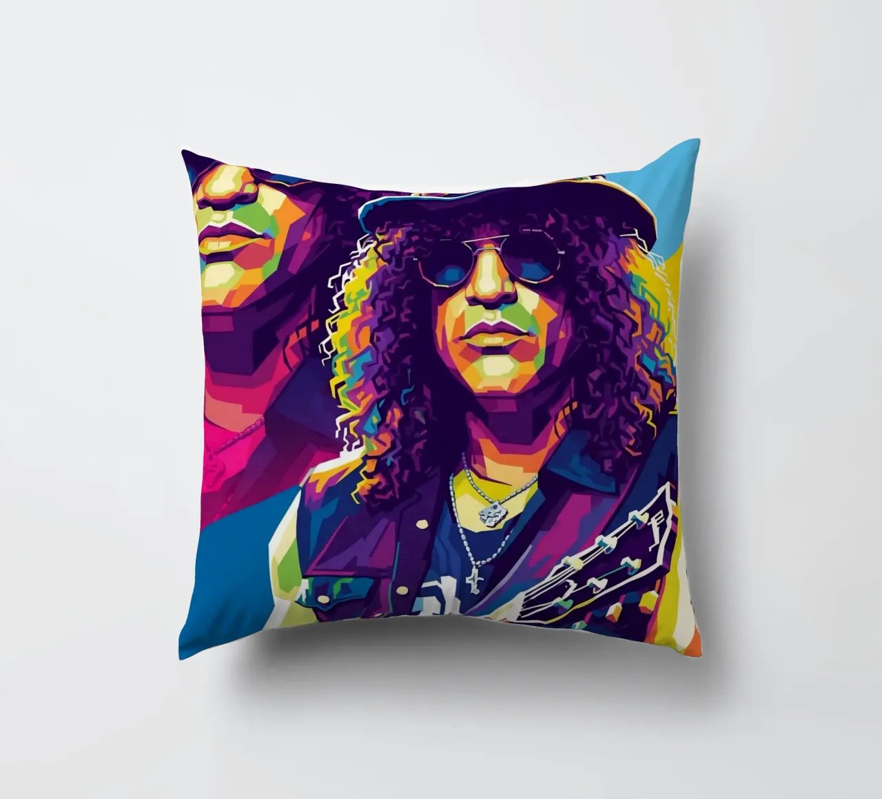 Slash - WPAP art style (6) cuscino da Hantamrata