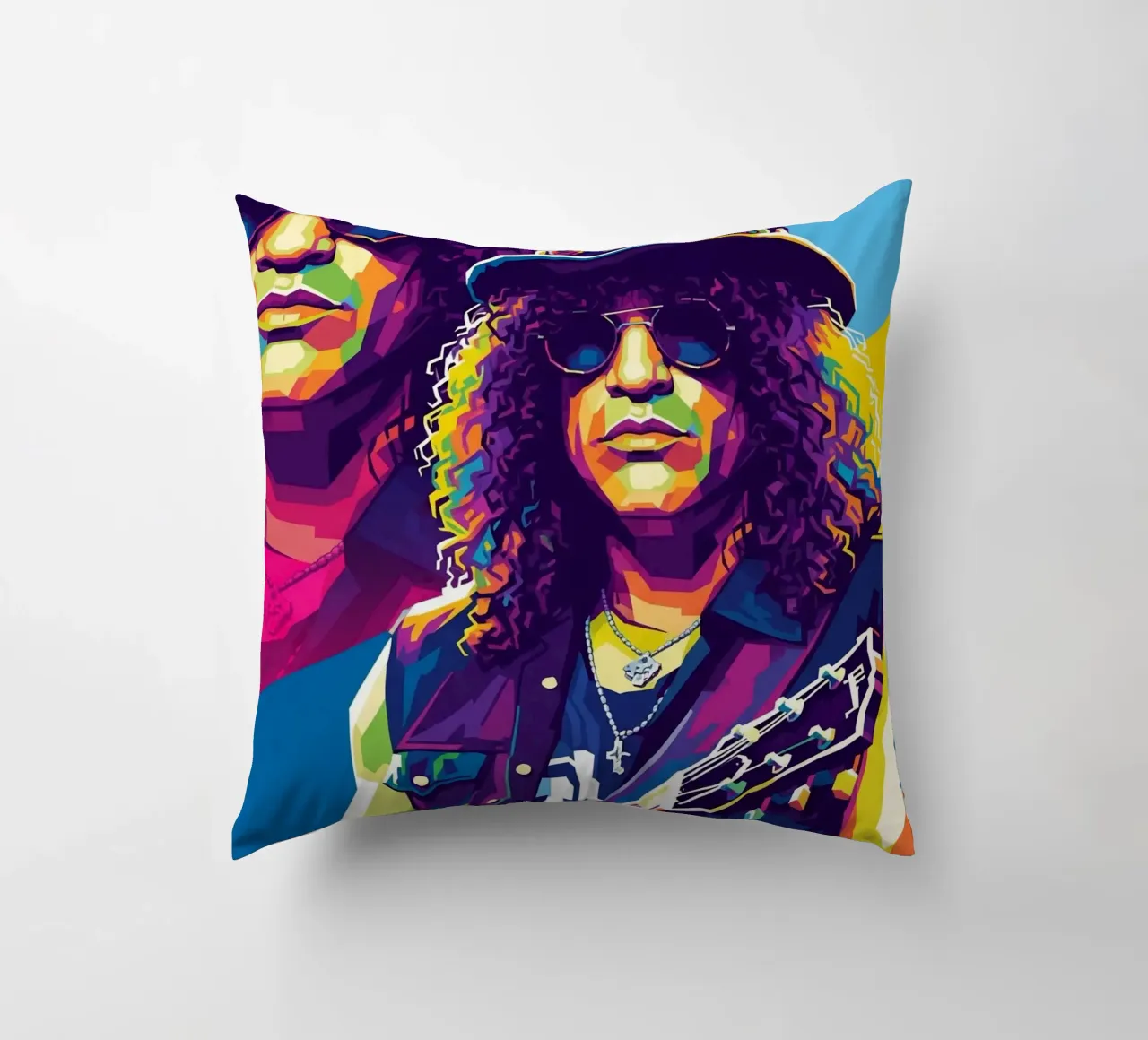 Slash - WPAP art style (6) cuscino da Hantamrata