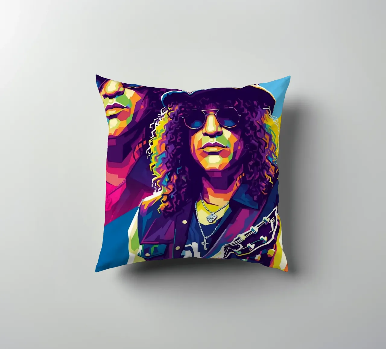 Slash - WPAP art style (6) cuscino da Hantamrata